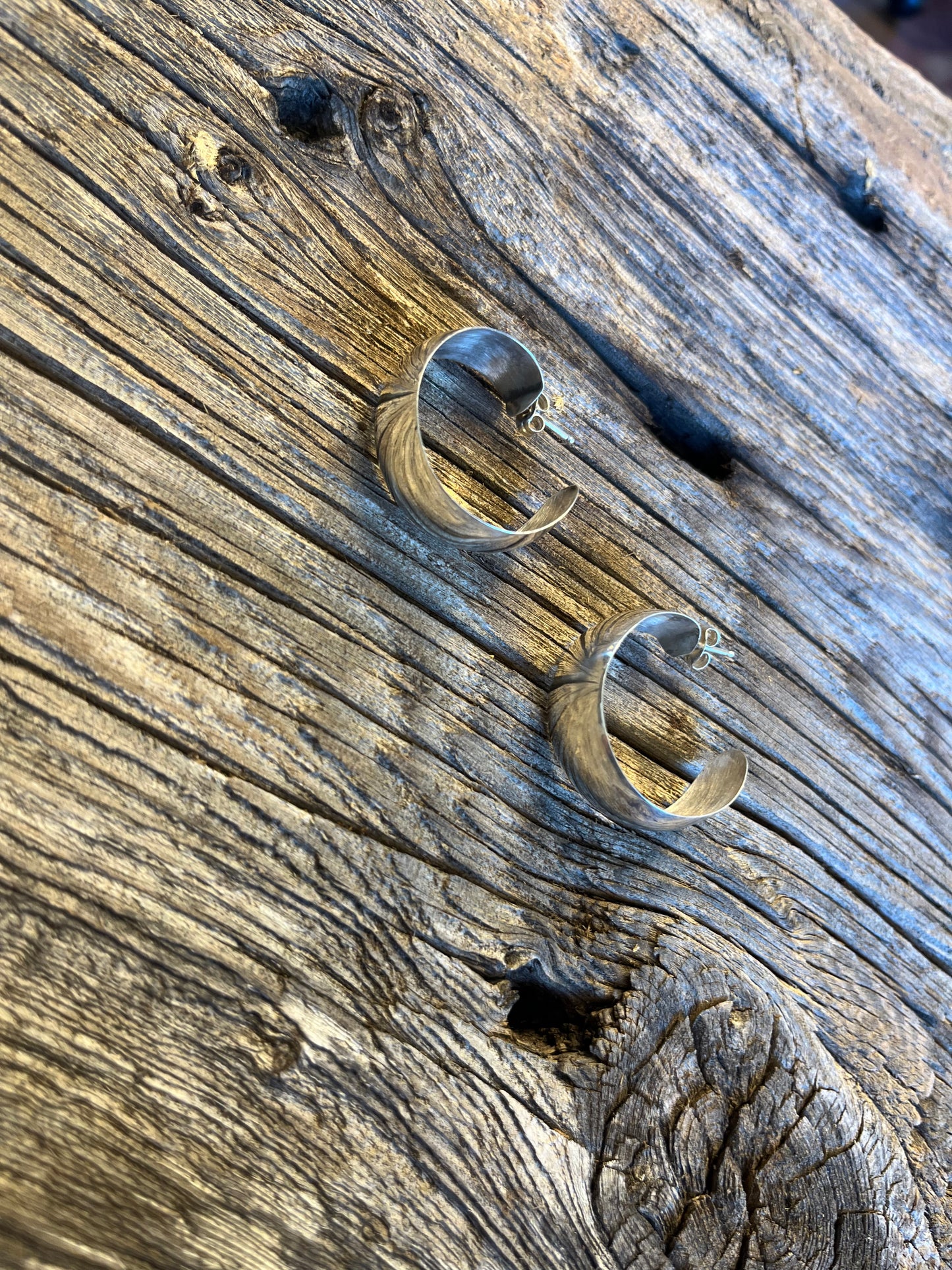 Sterling Hoop Earrings