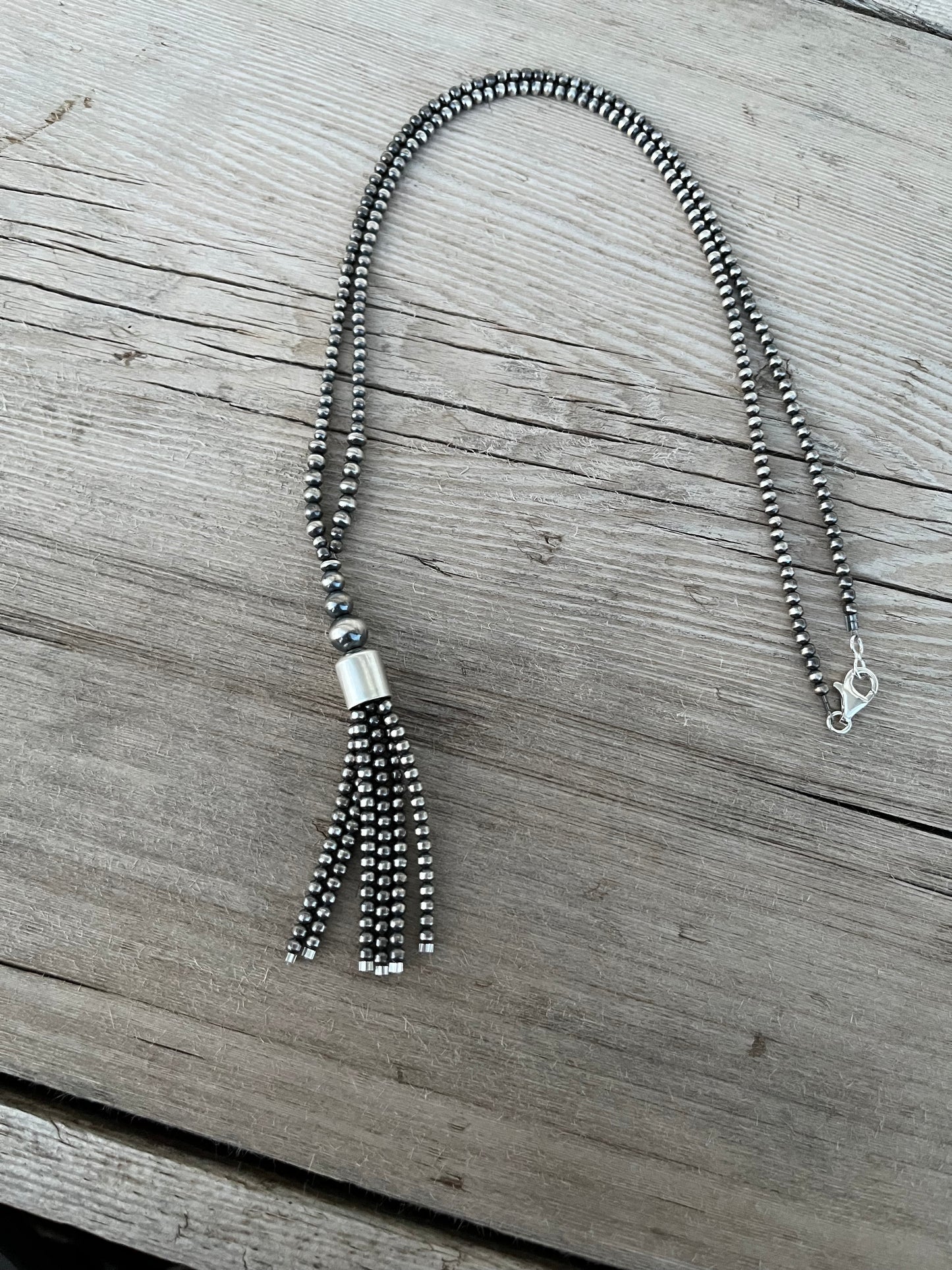 Tassel Pearl Necklace