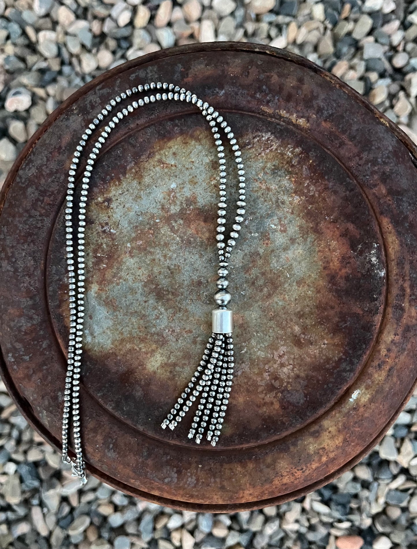 Tassel Pearl Necklace
