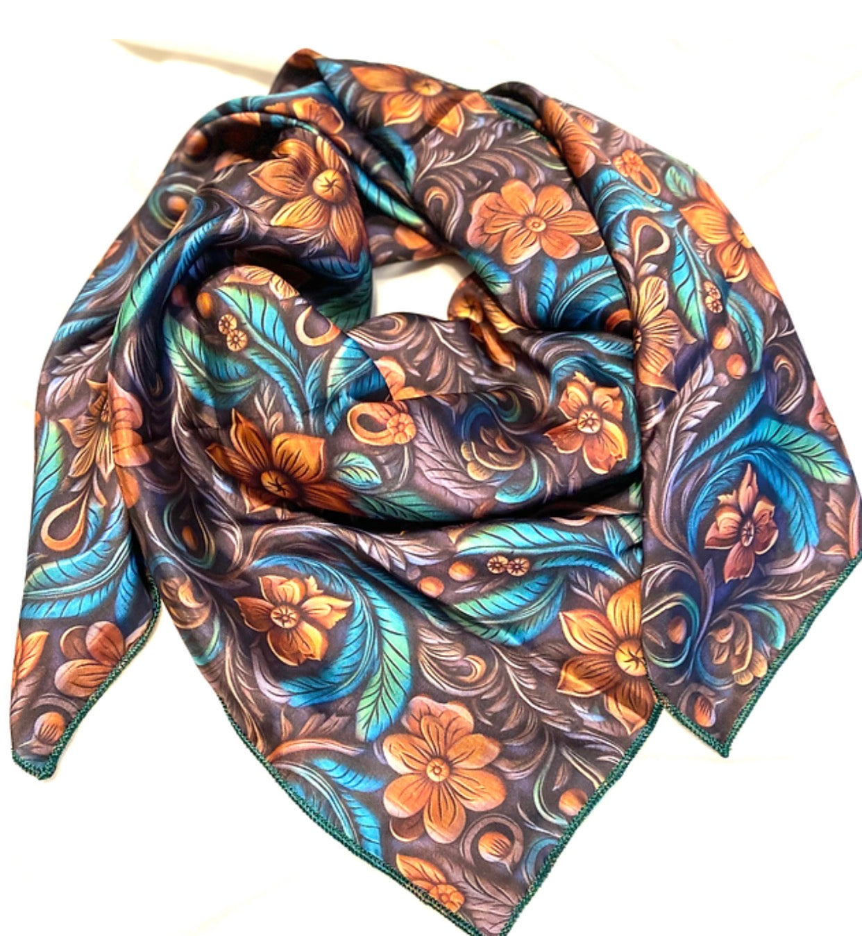 Western Floral Wild Rag