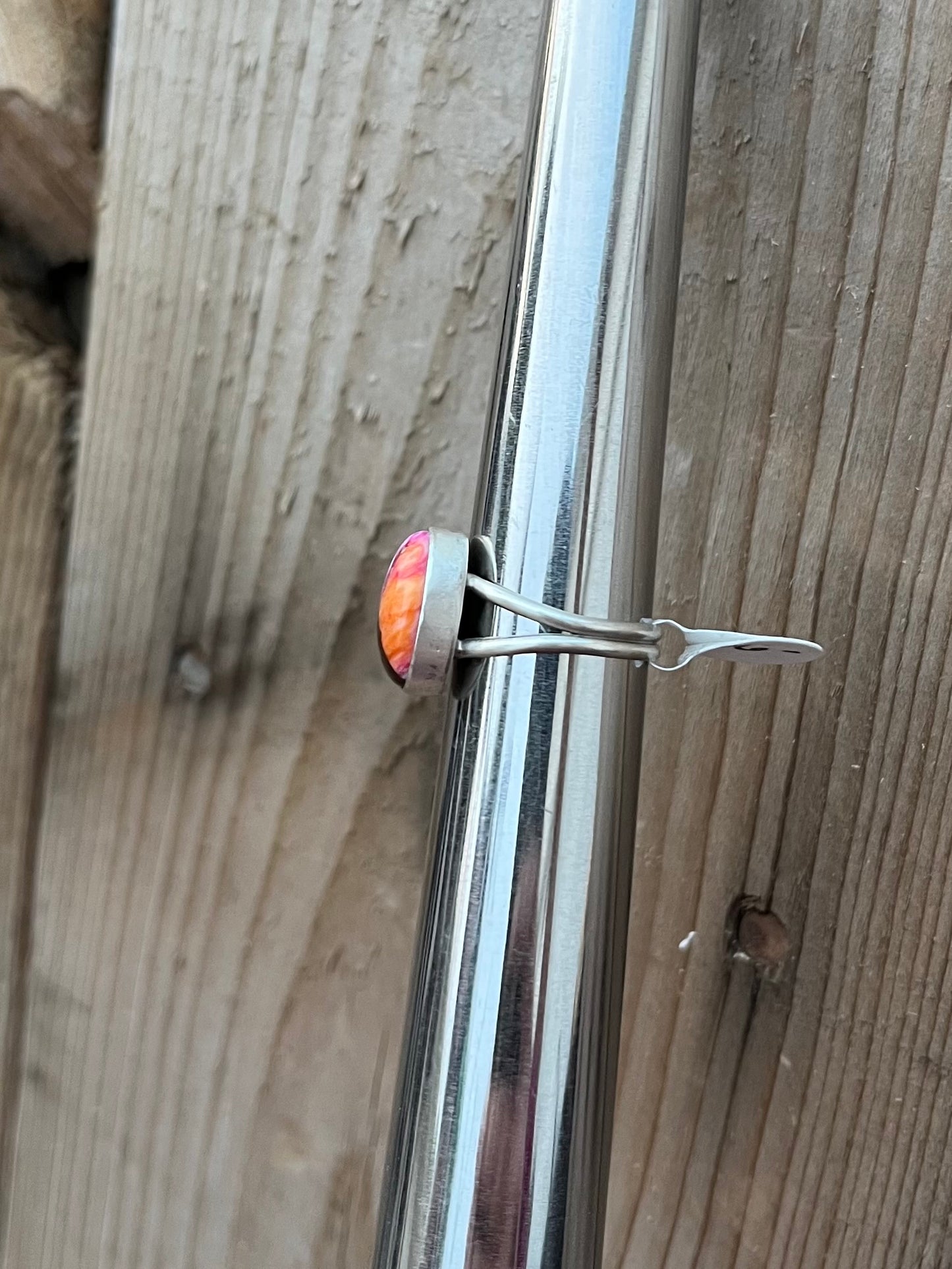 Orange/Pink Mohave Ring
