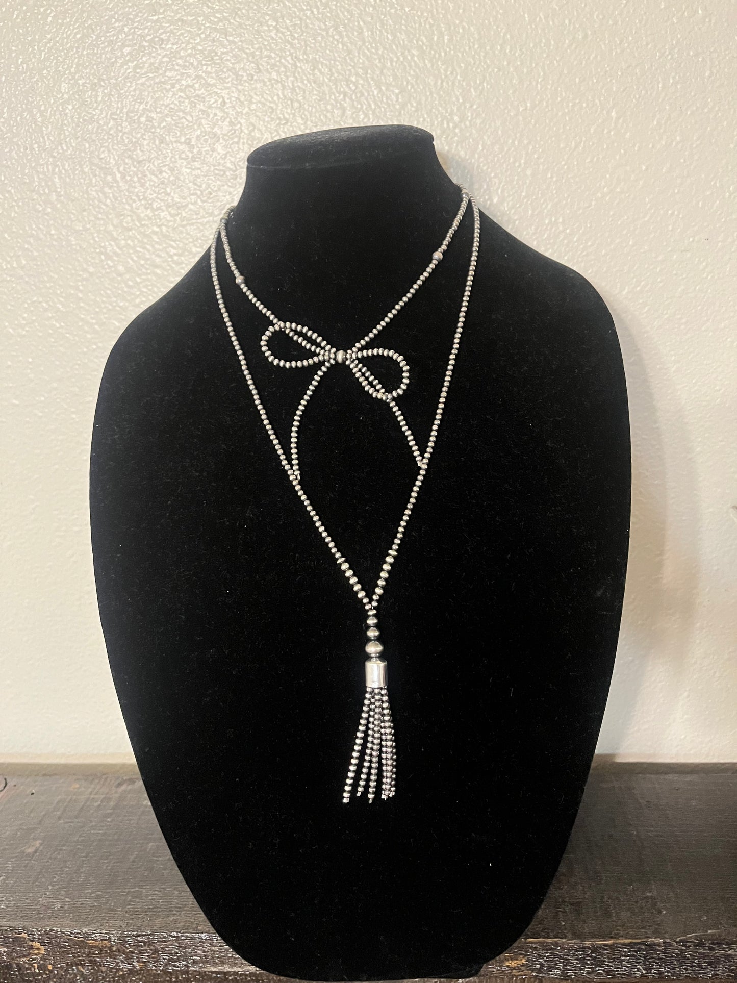 Tassel Pearl Necklace