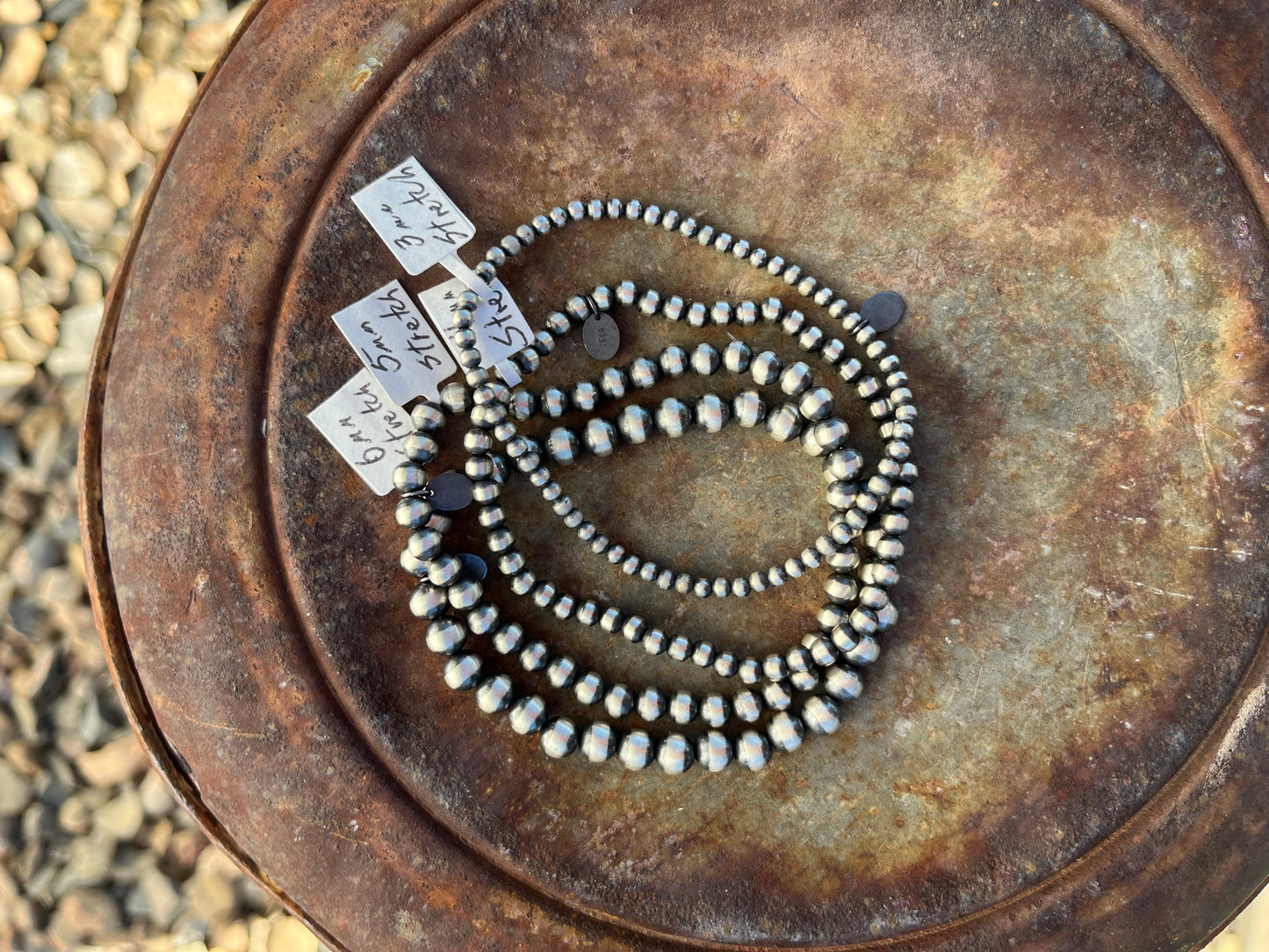 Stretch Navajo Pearl Bracelet