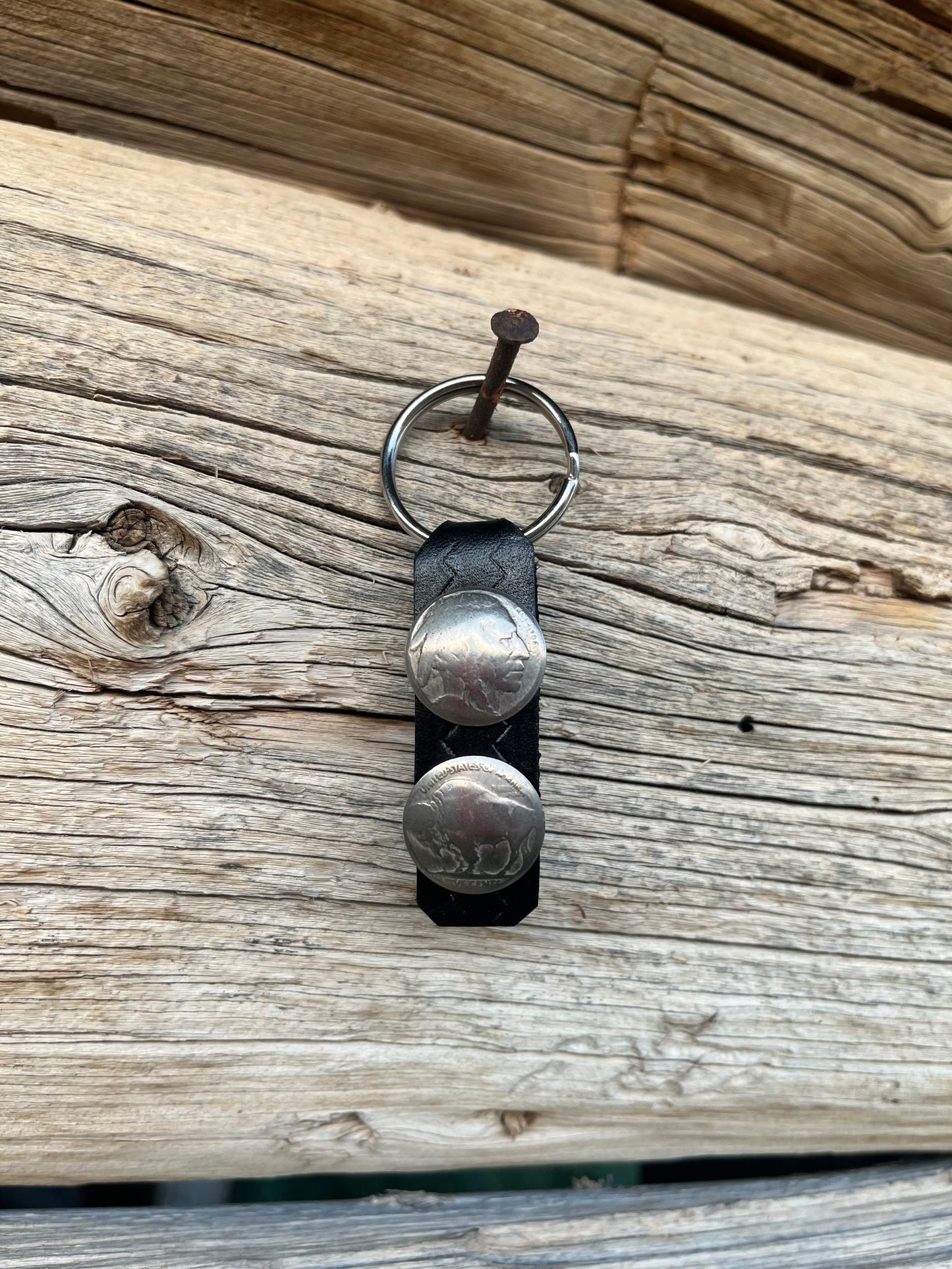 Indian/Buffalo Nickel Keychain