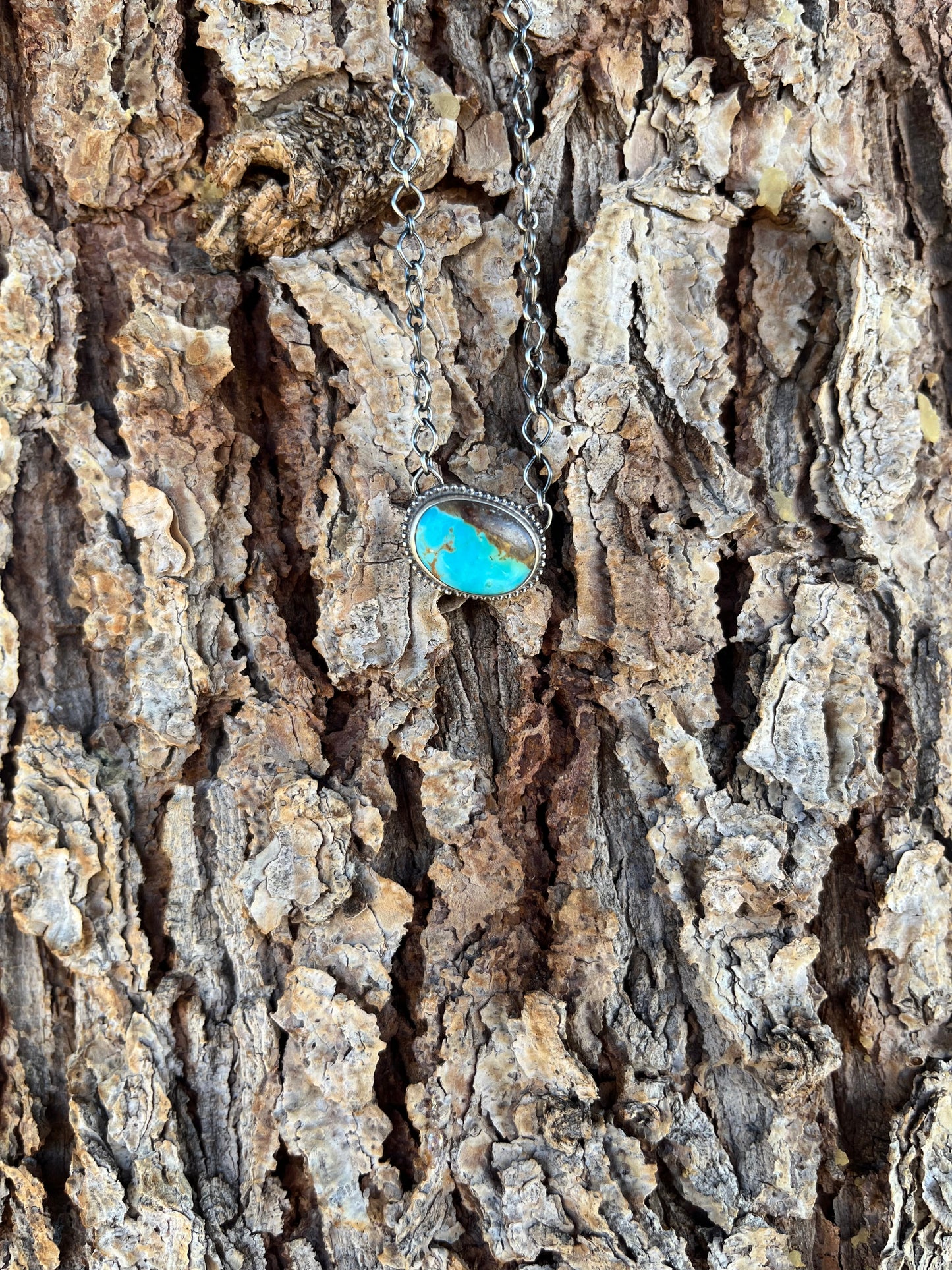 Turquoise Chain Necklace