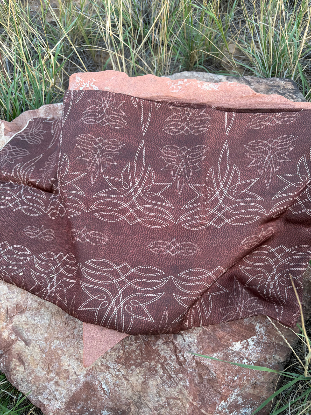 Bourbon Boot Stitch Wild Rag