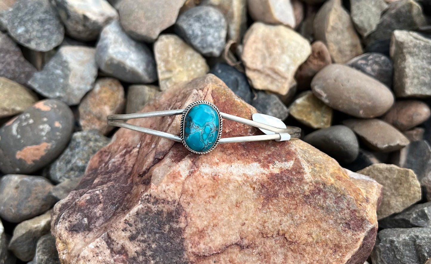 Ocean Ridge Turquoise Cuff