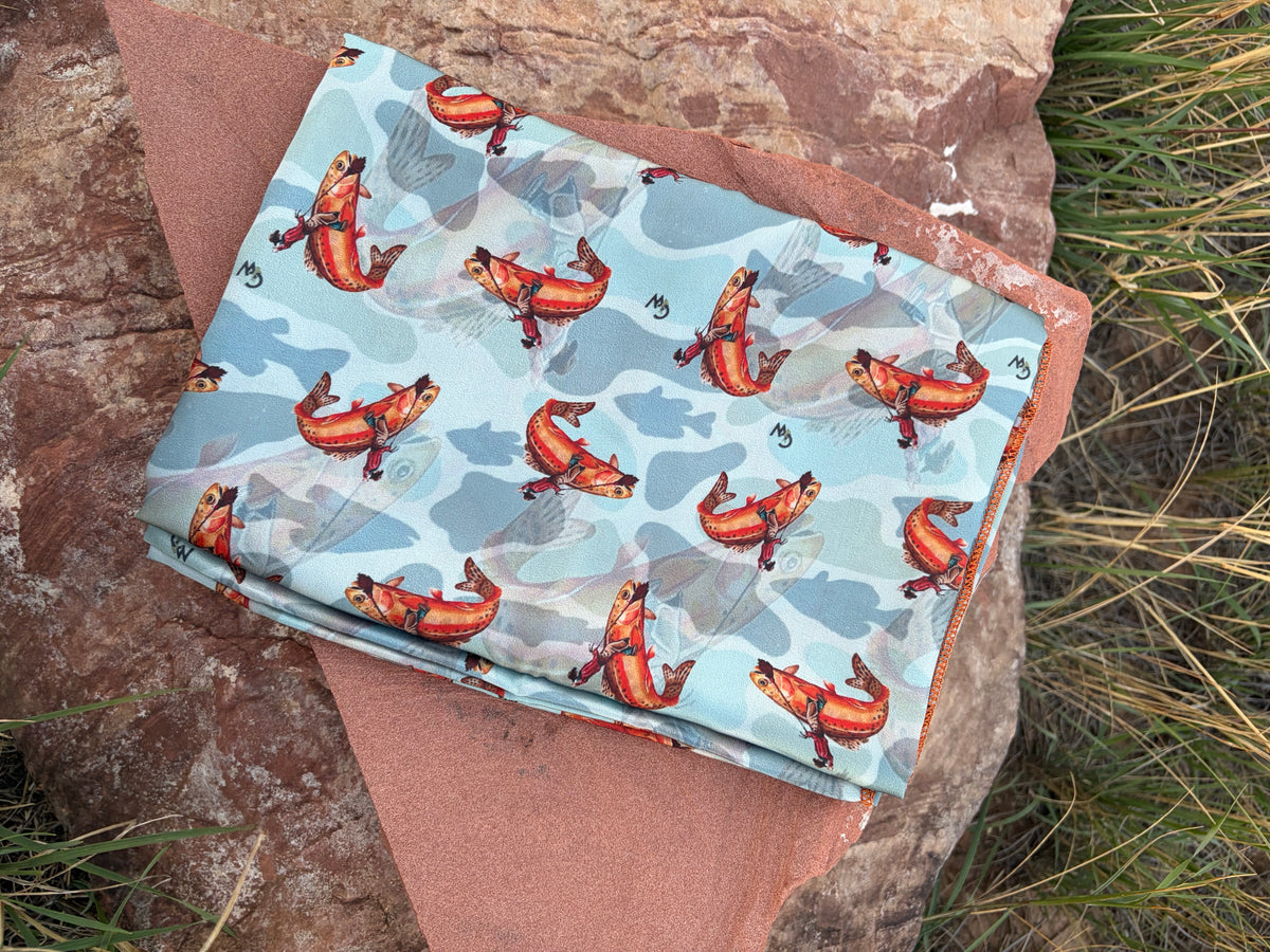 Fishin’ for 8 Seconds Wild Rag
