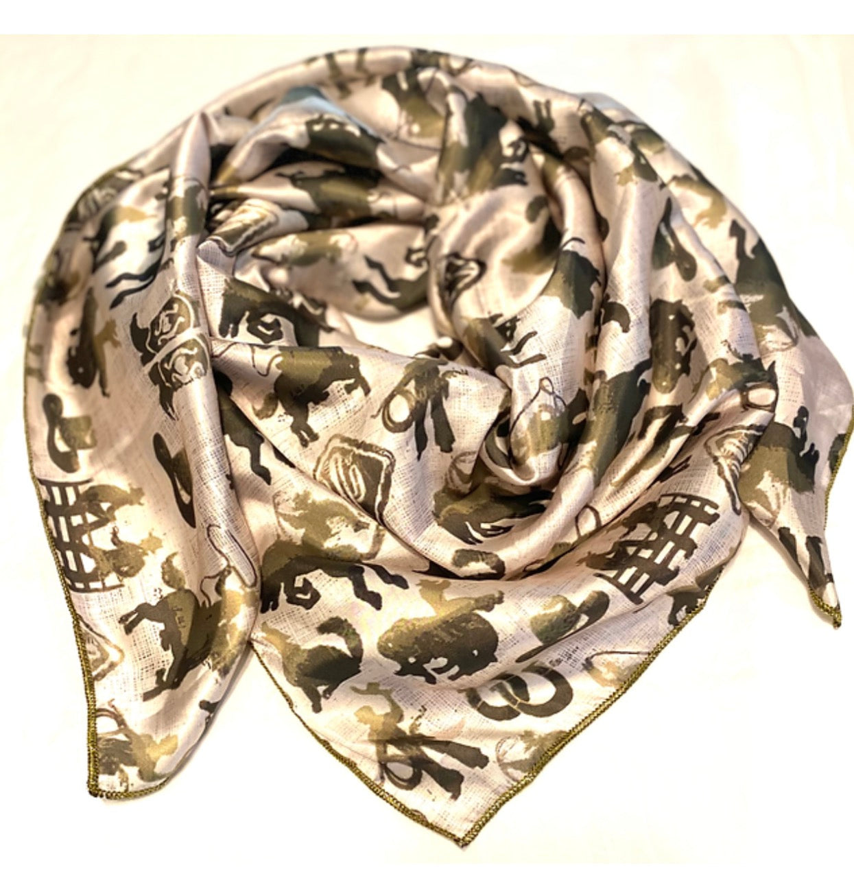 Sage Cowboy Wild Rag