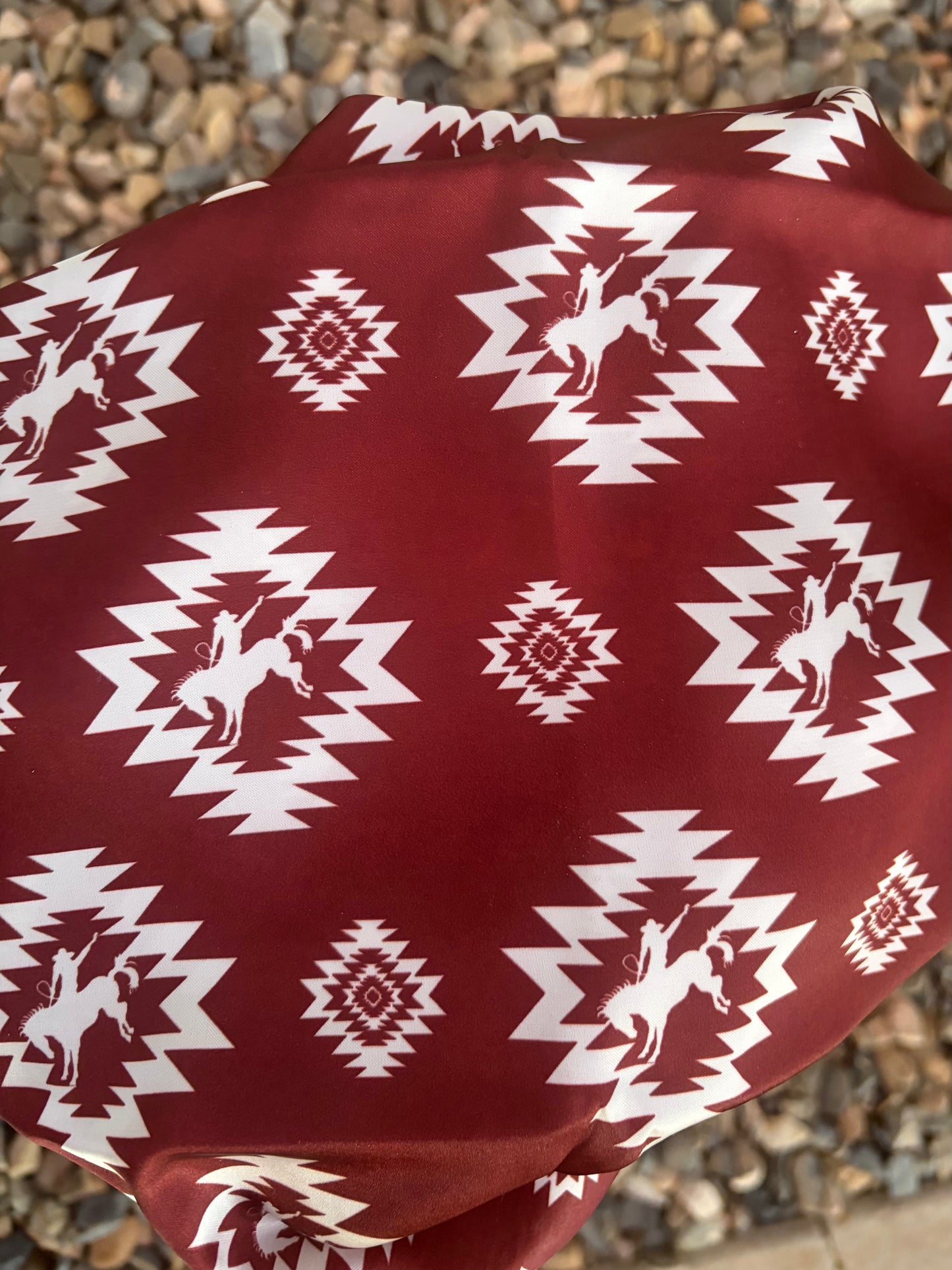 Maroon Bucker Wild Rag