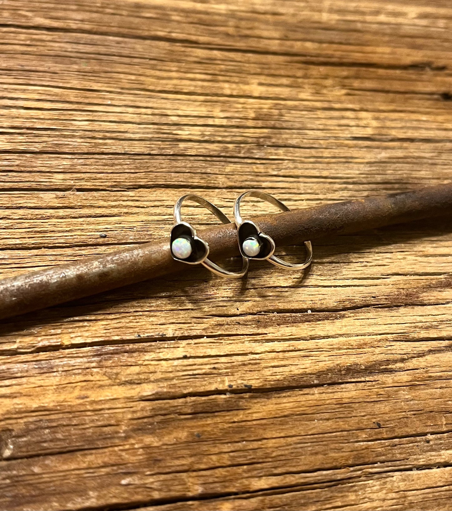 Opal Heart Ring
