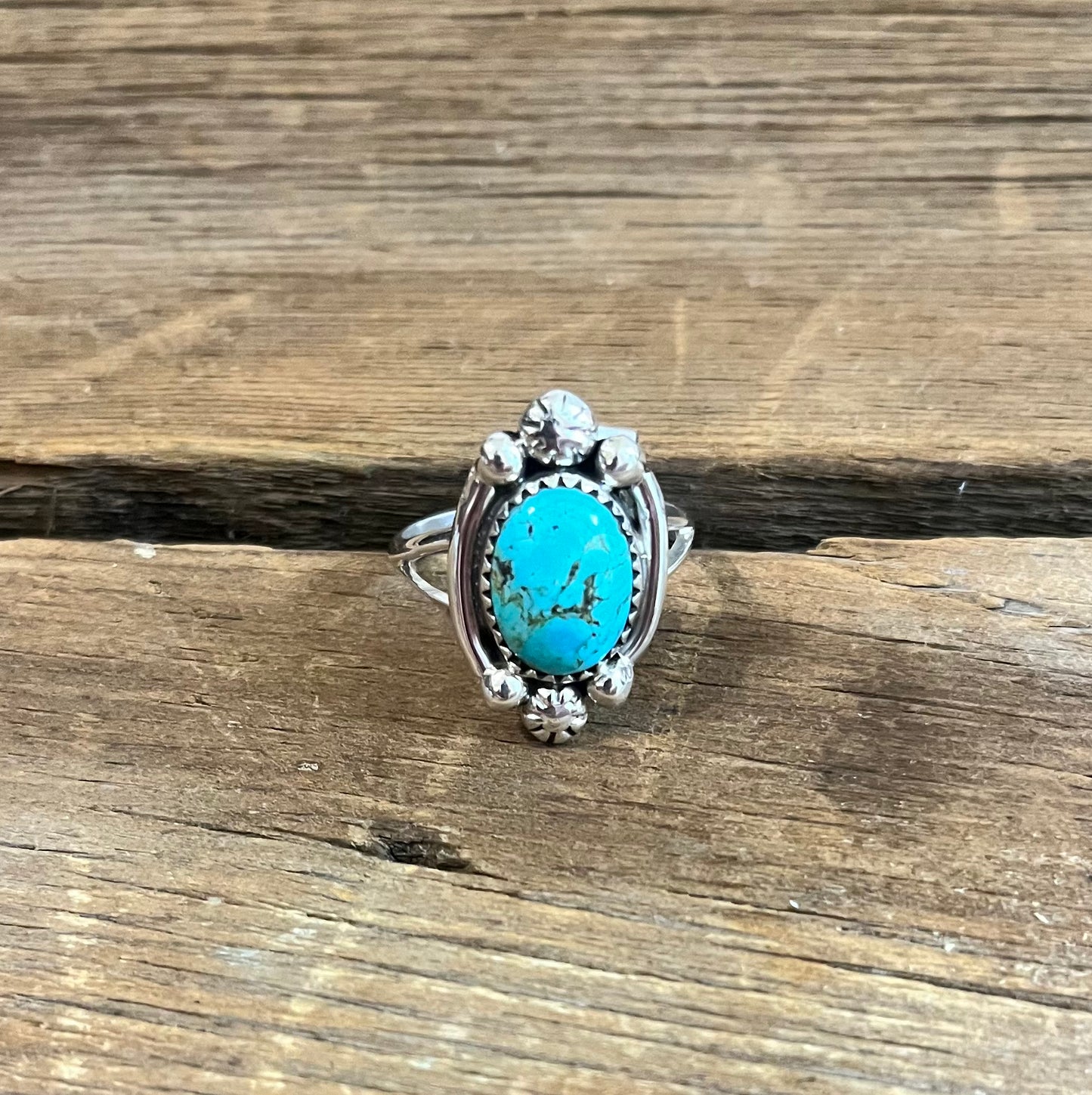 Oval Turquoise Ring