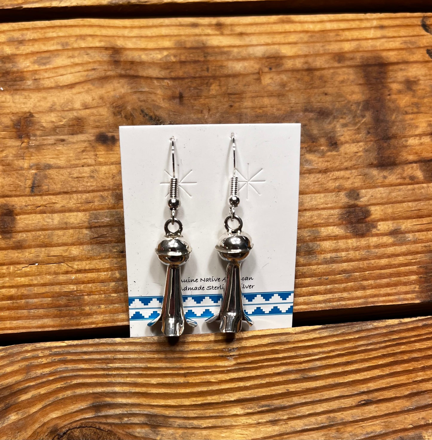 Sterling Squash Earrings