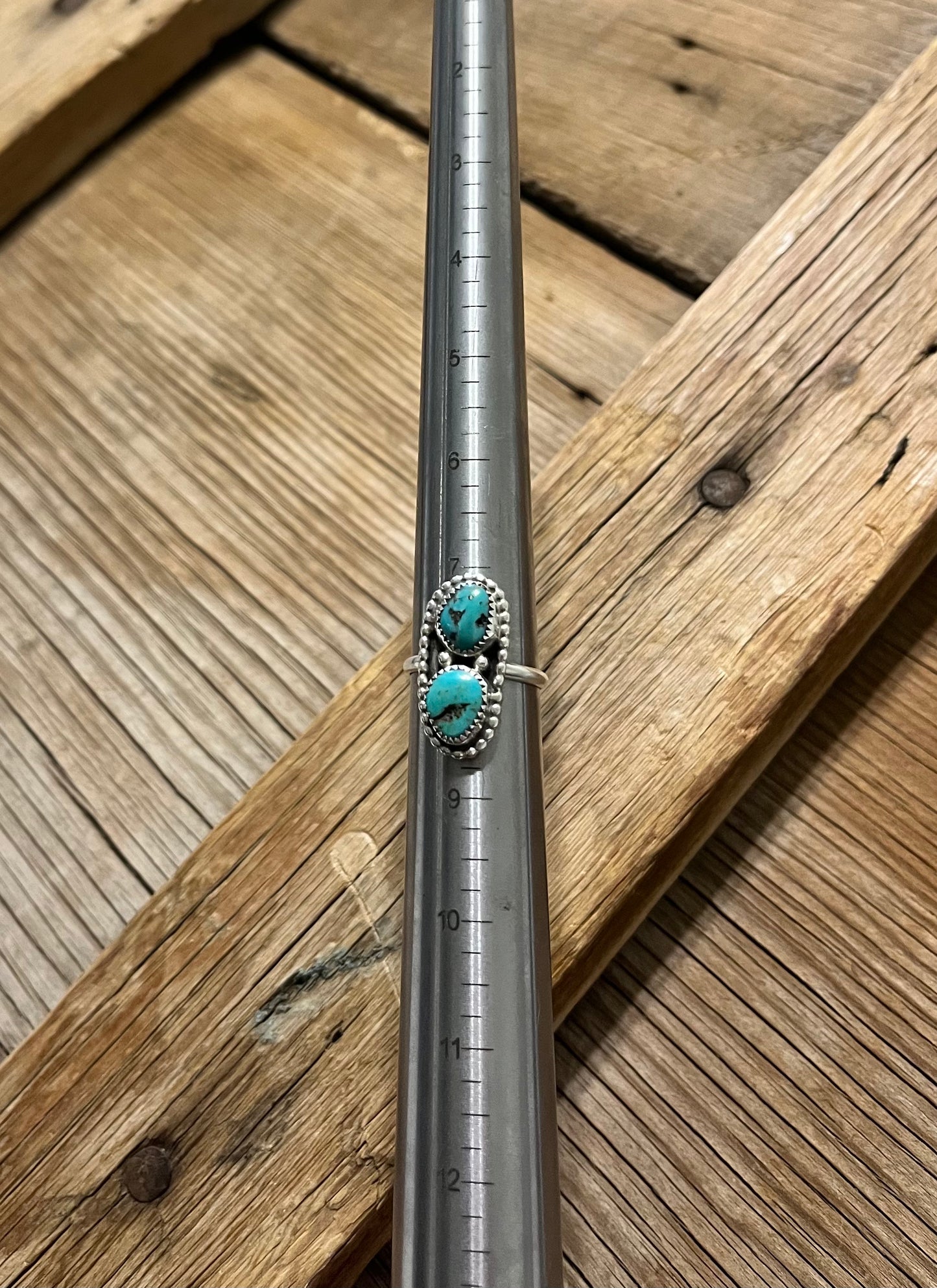 Double Turquoise Ring