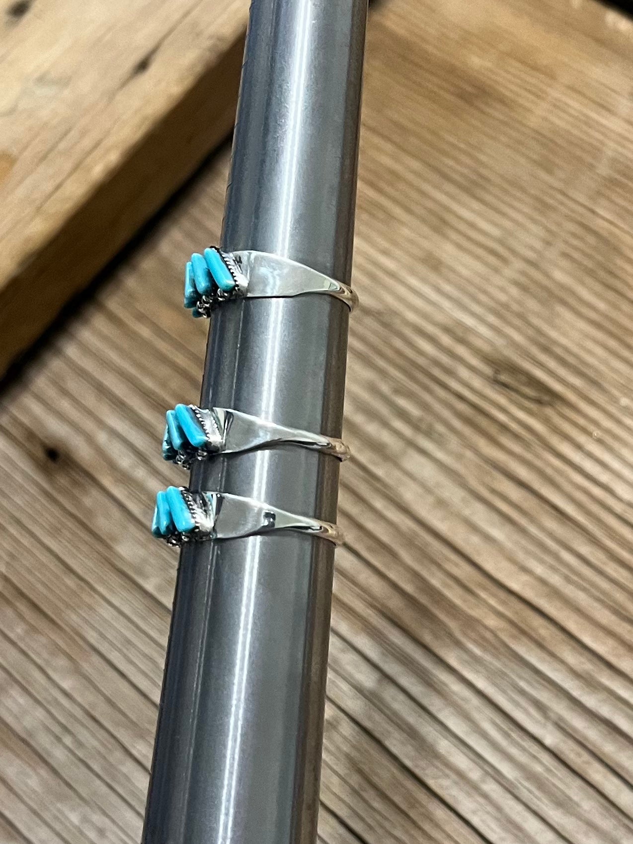 5 Stone Zuni Ring