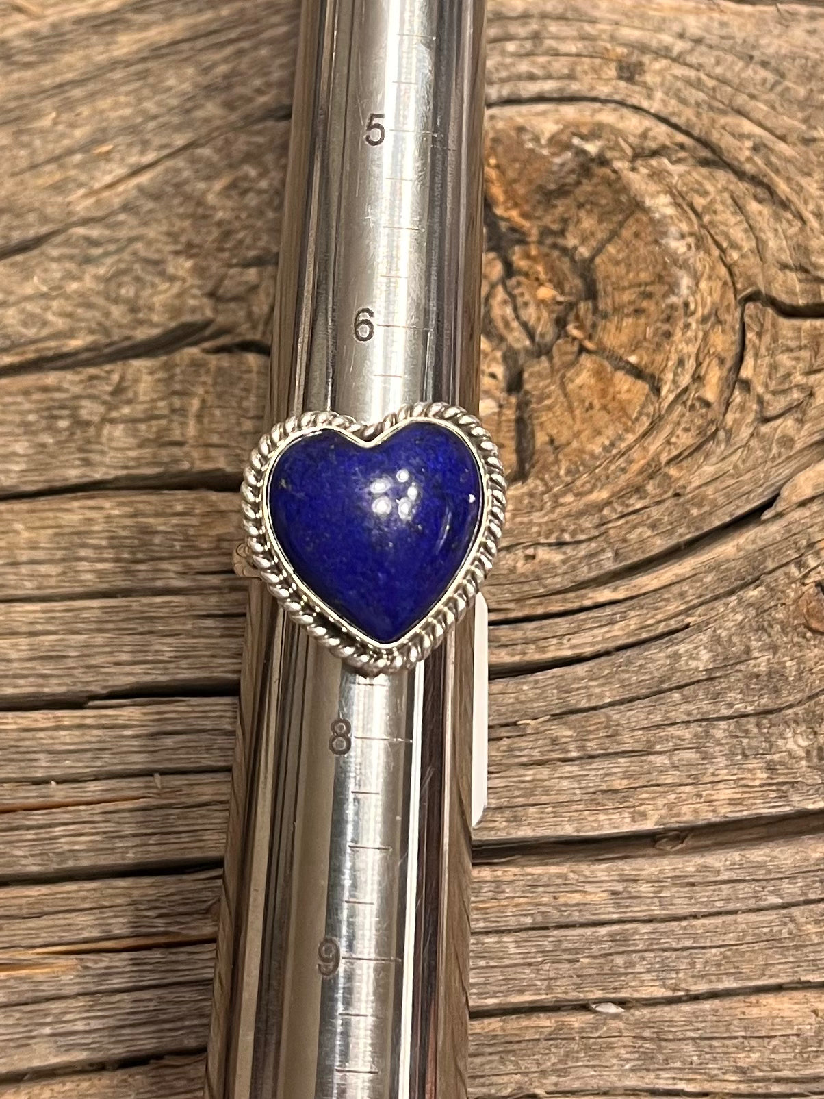 Lapis Heart Ring