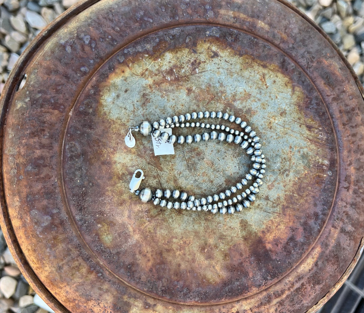 3 Strand Navajo Pearl Bracelet