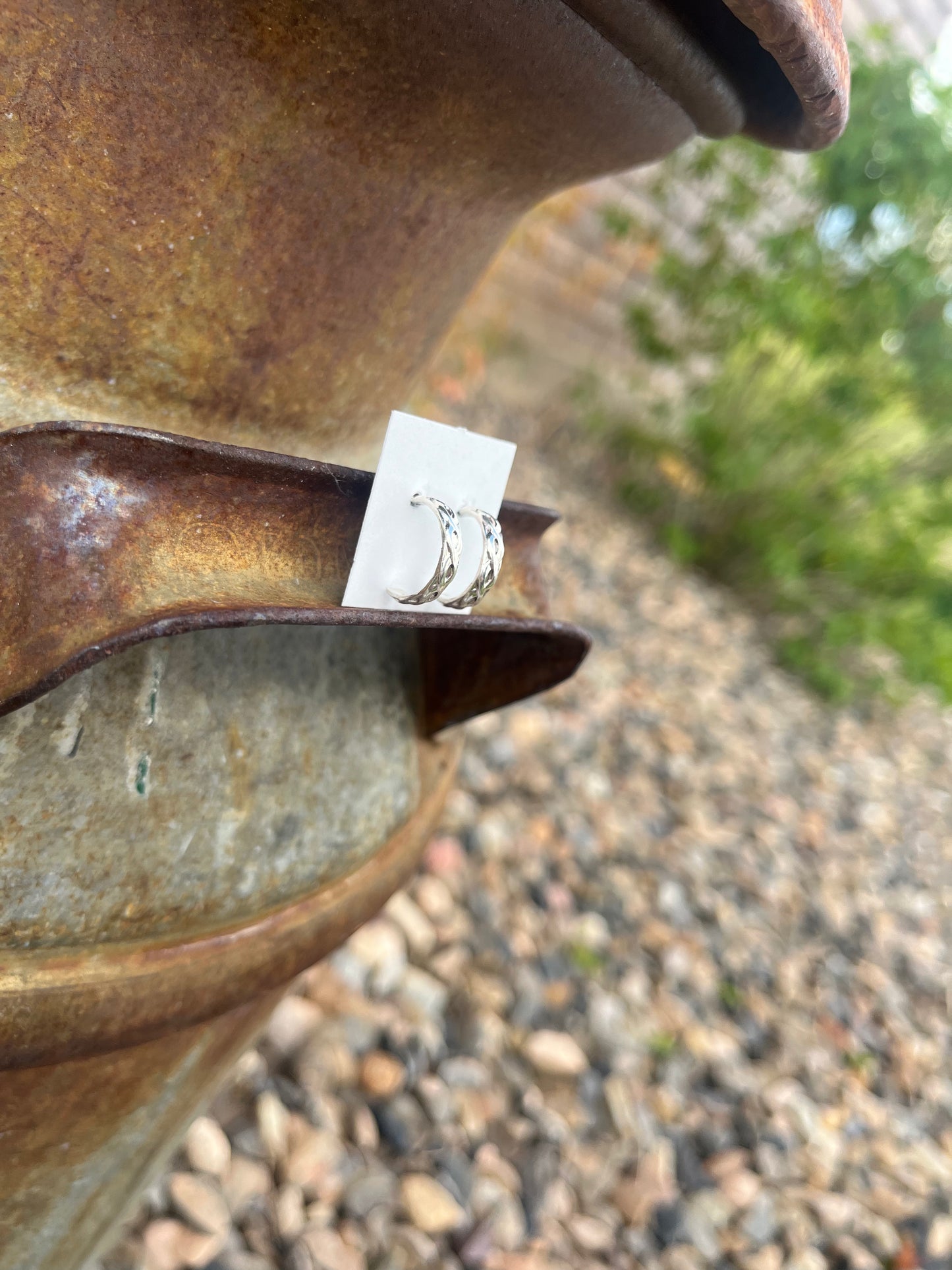 Little Sterling Hoop Earrings