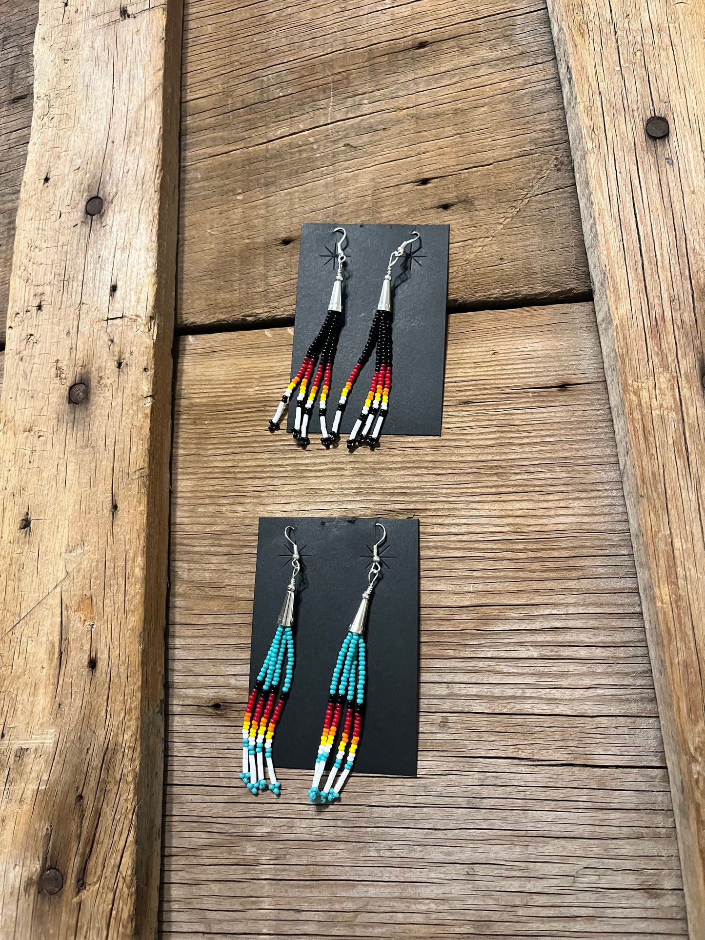 Beaded Dangle Earrings