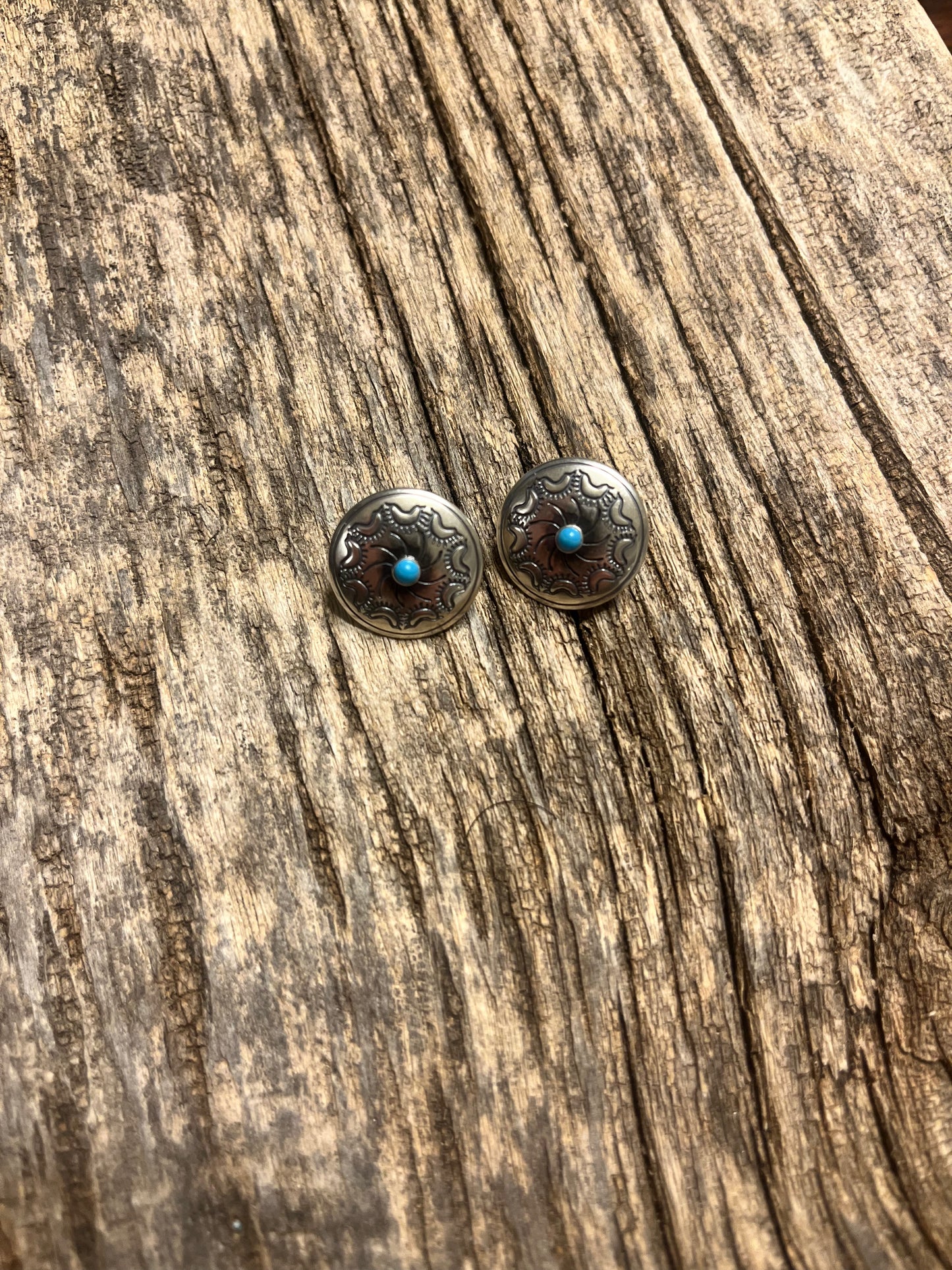 Mommy and Me (or just me) Concho Earrings
