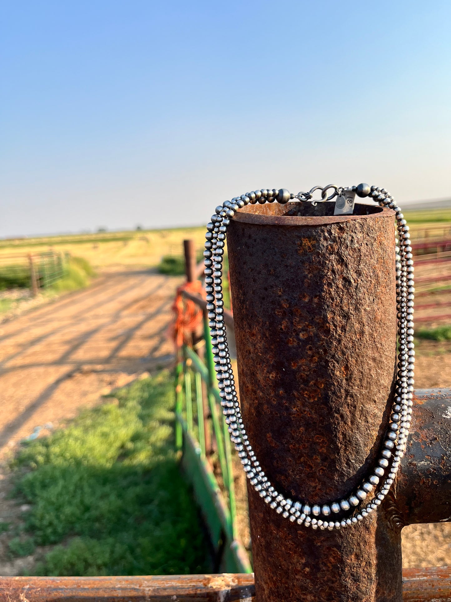 3 Strand Navajo Pearl Necklace