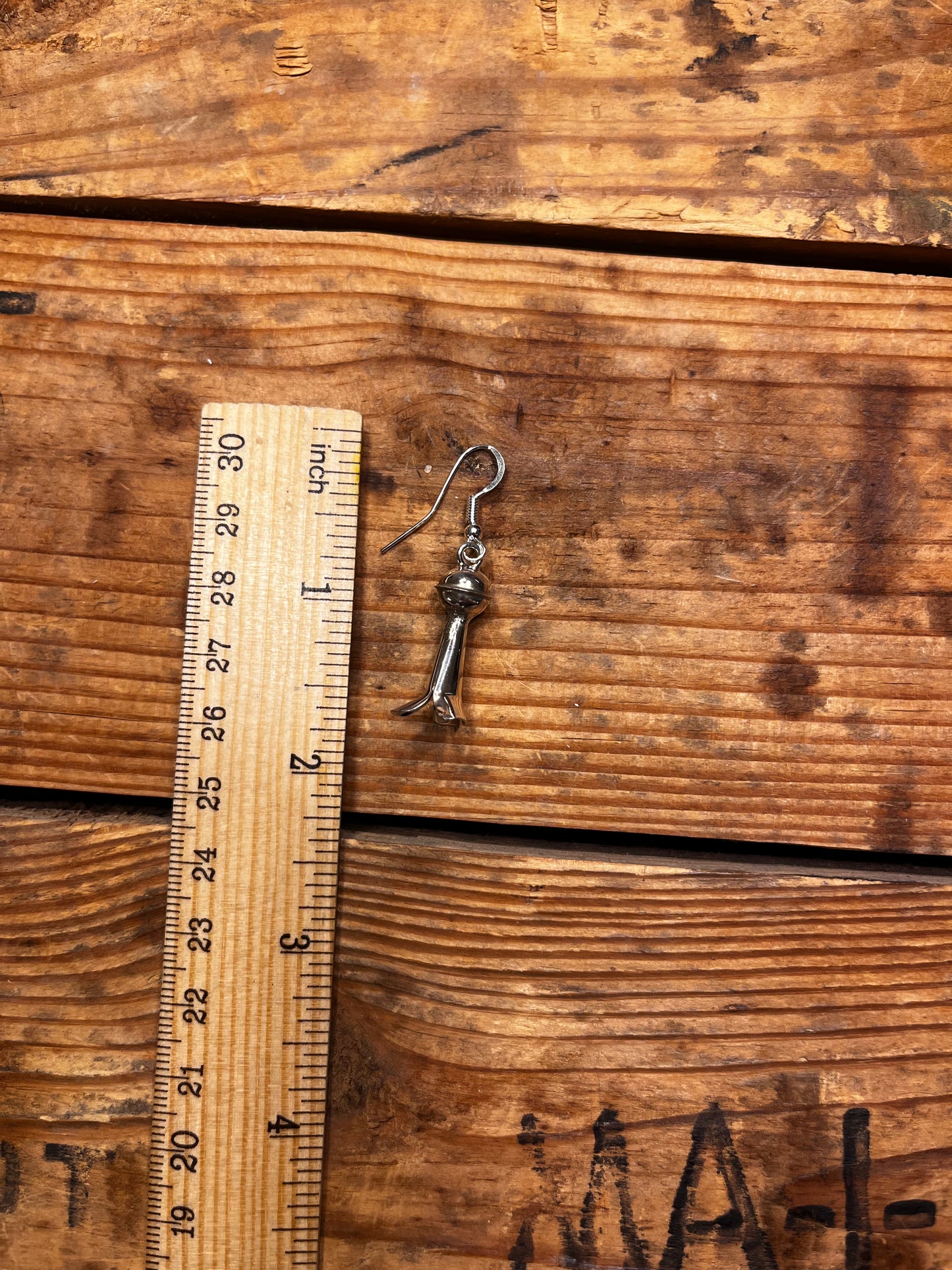 Sterling Squash Earrings