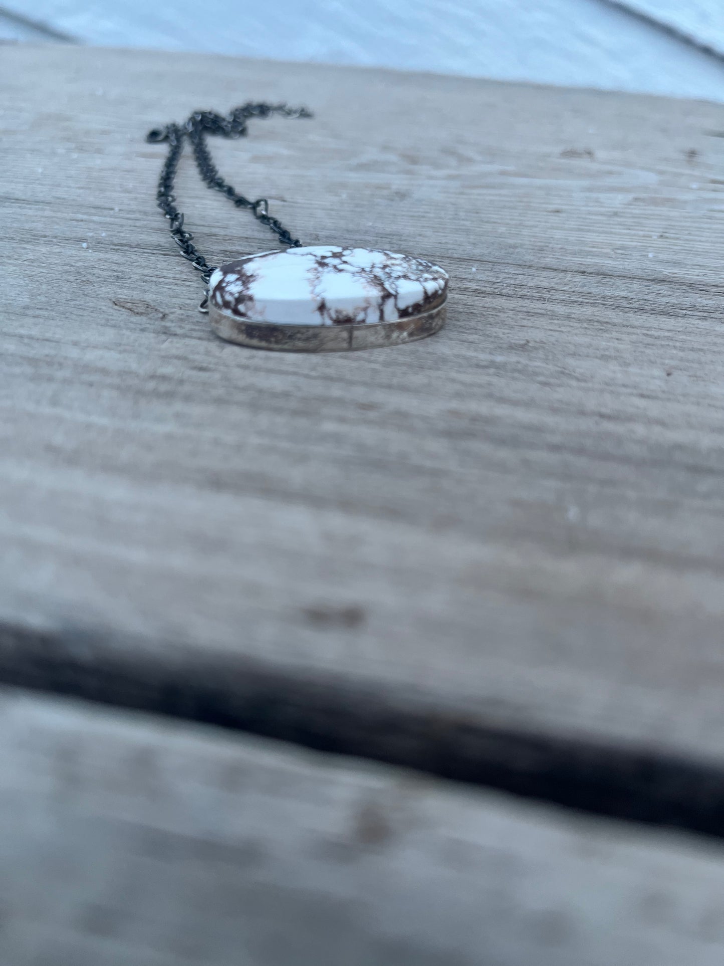 Wild Horse Turquoise Chain Necklace