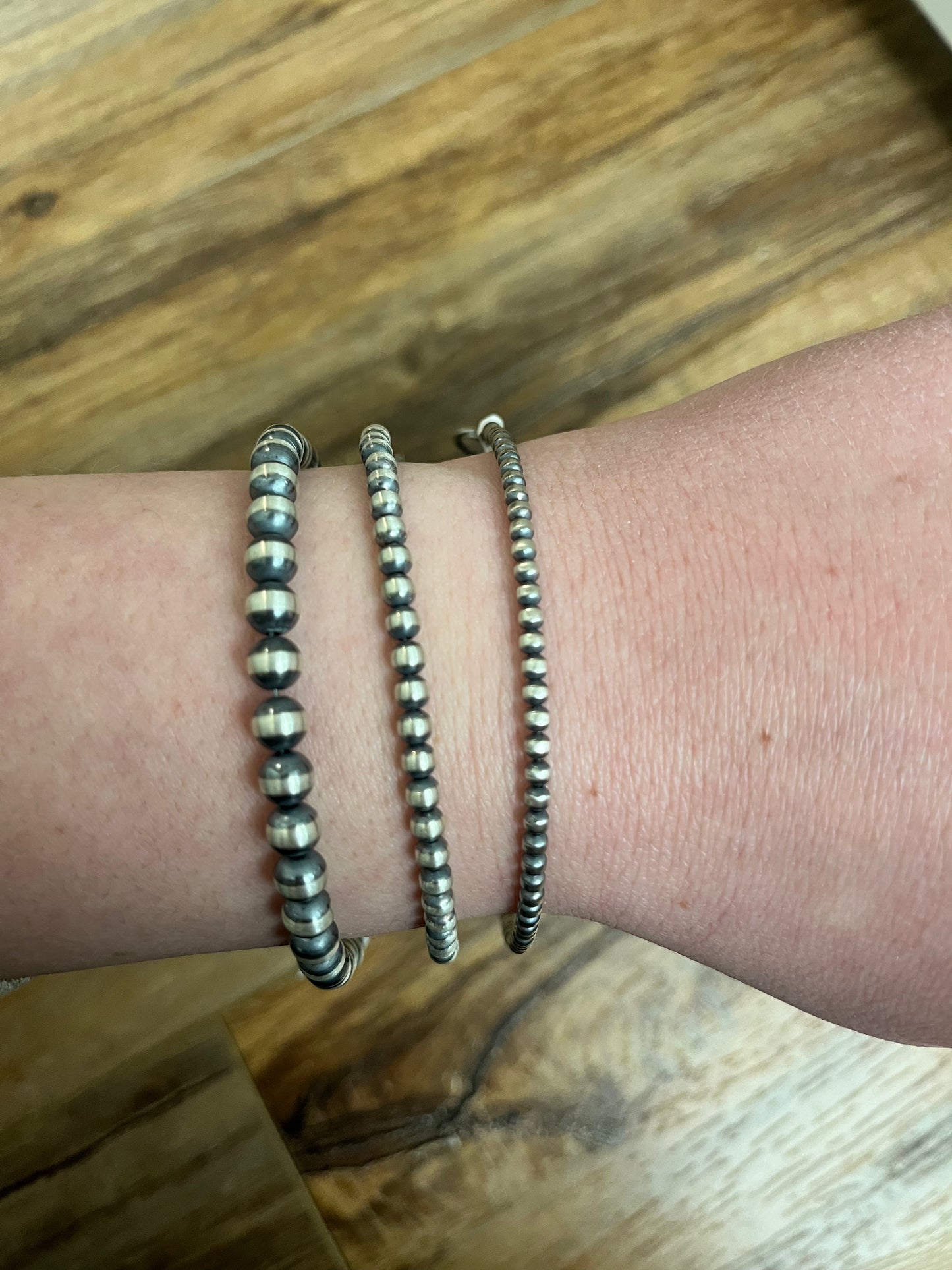 Navajo Pearl Toggle Bracelet