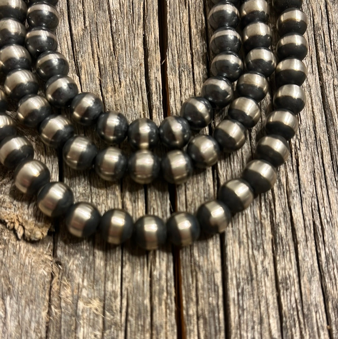 8mm Navajo Pearl Necklace