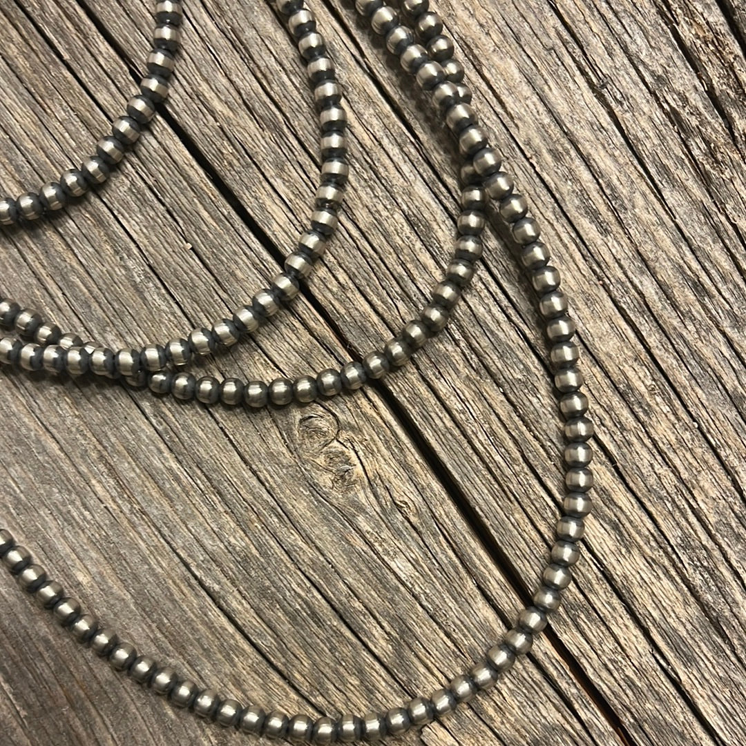 4mm Navajo Pearl Necklace