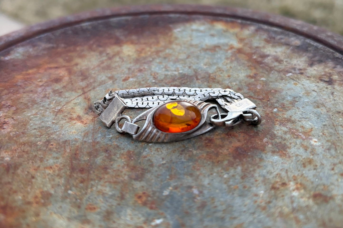 Old Pawn Amber Baby Bracelet
