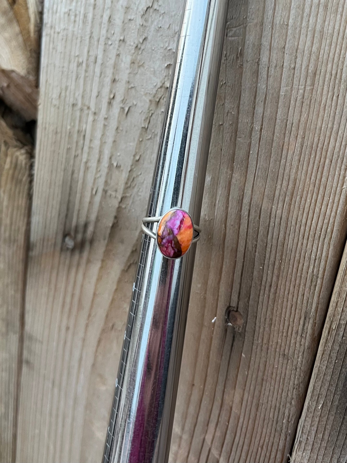 Orange/Pink Mohave Ring