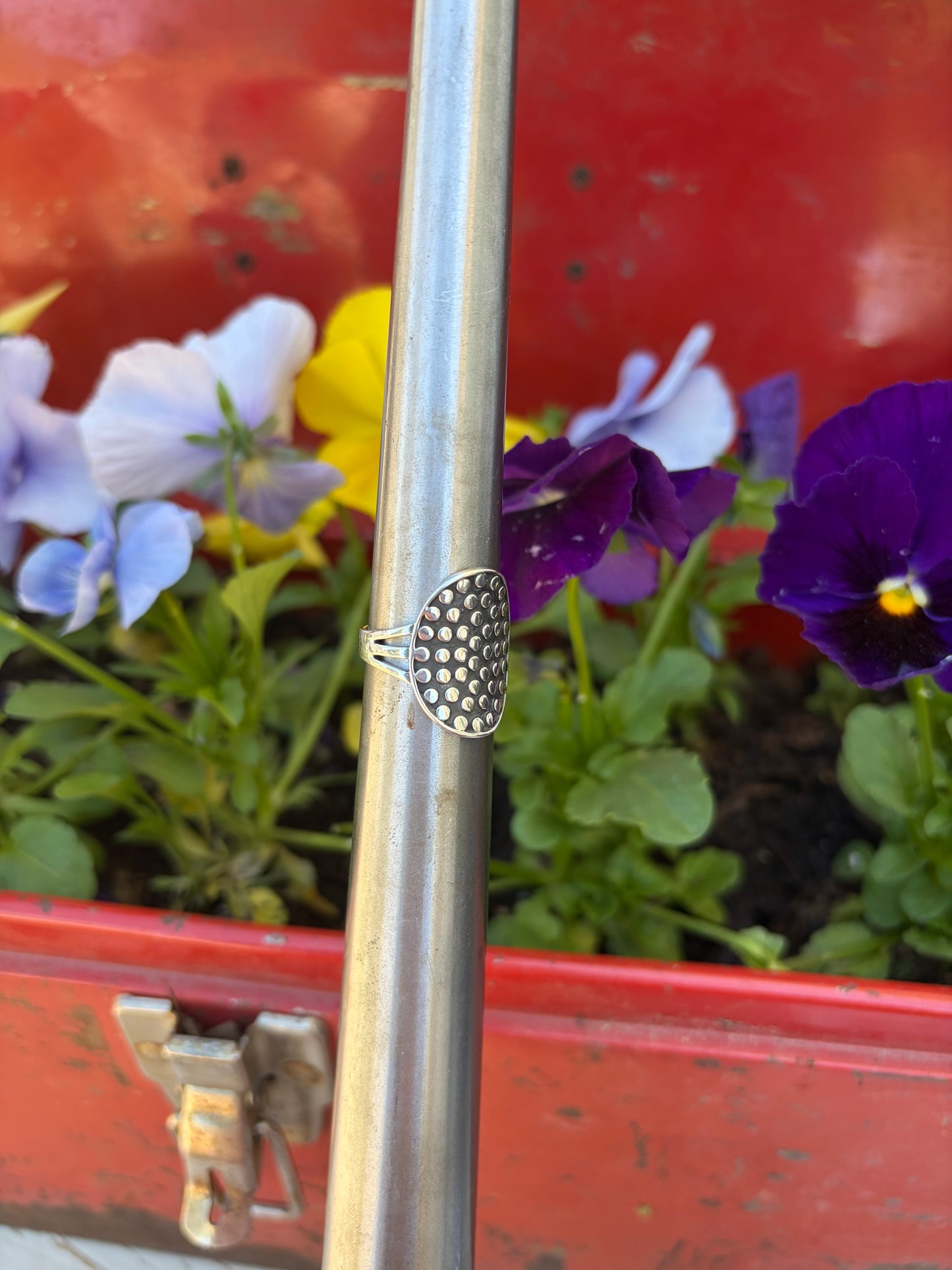 Randi P Sterling Dot Ring