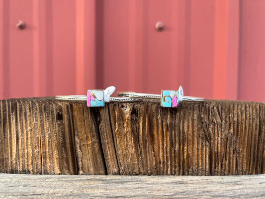 Cotton Candy Turquoise Cuff