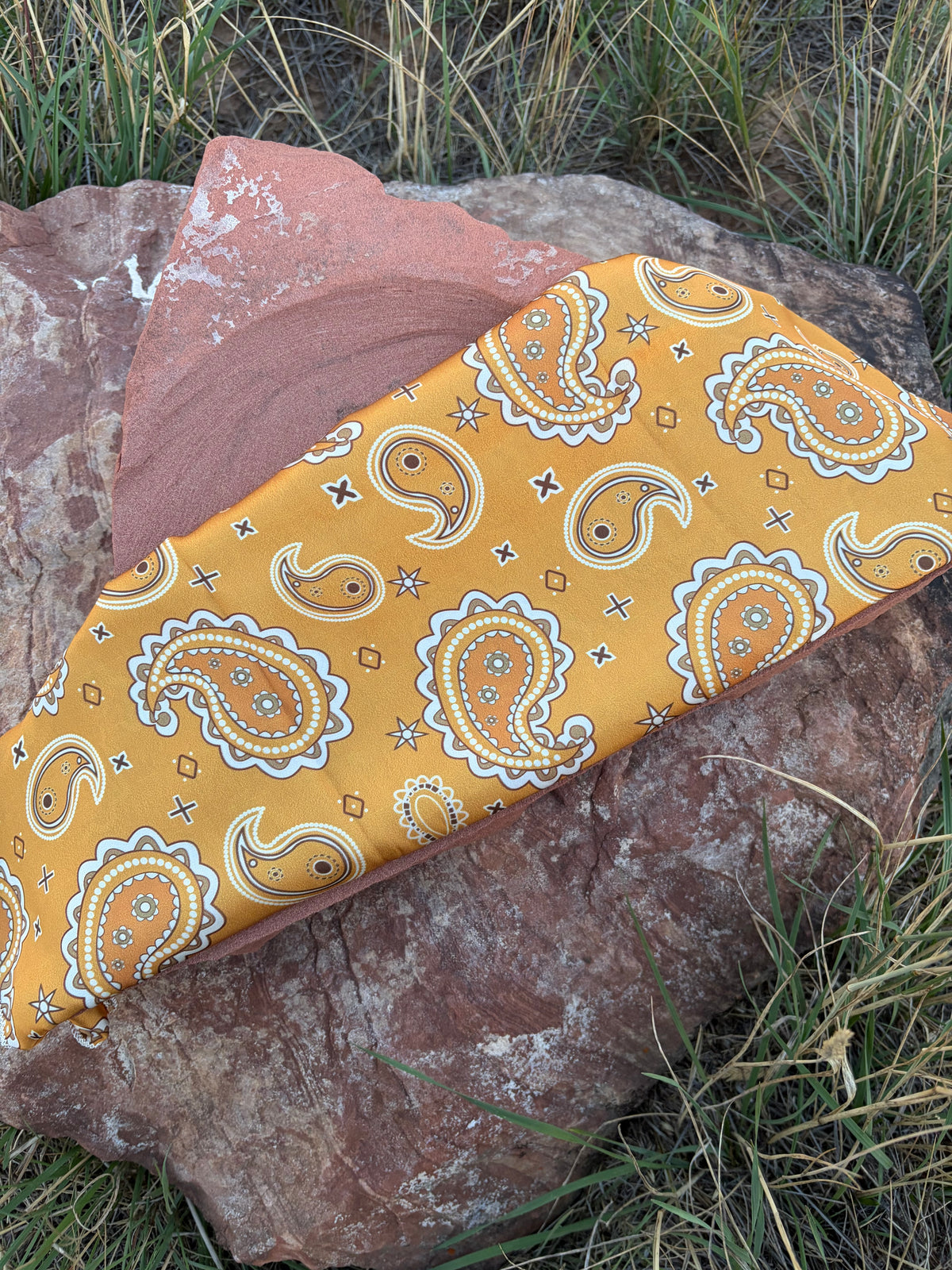 Golden Saffron Wild Rag