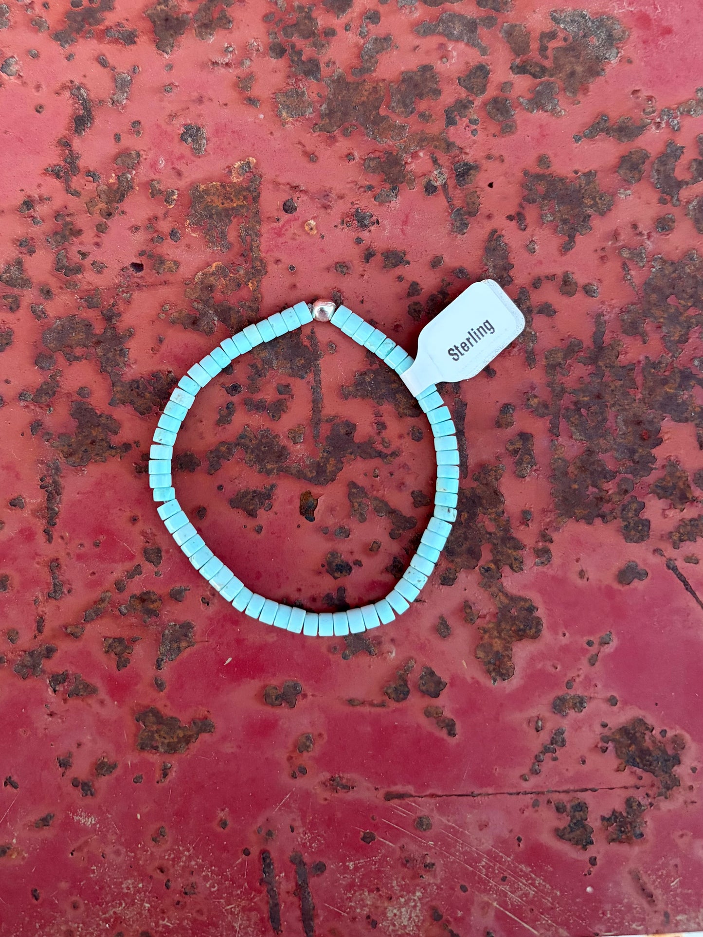 Summer Sky Turquoise Stretch Bracelet