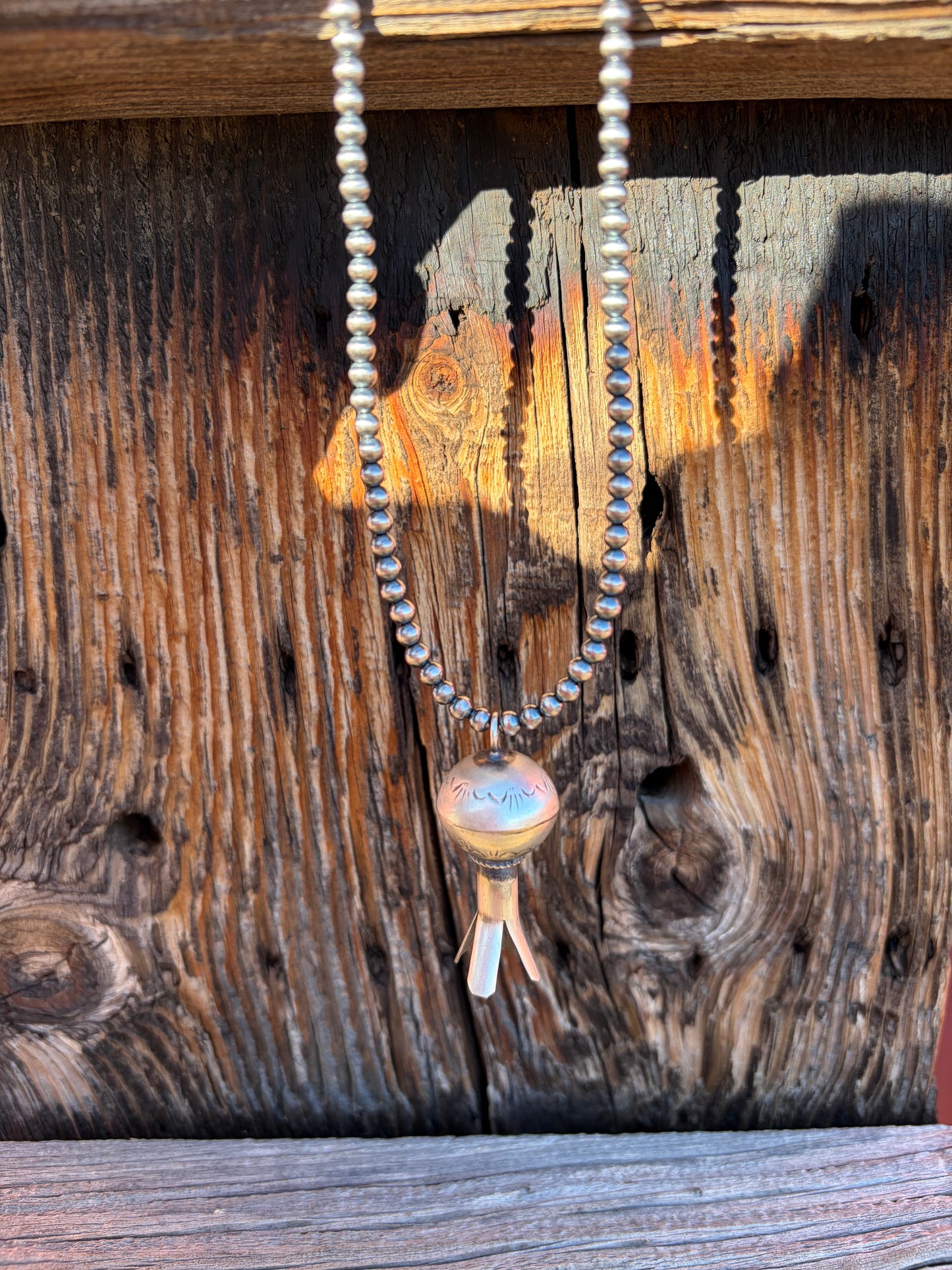 Blossom Pendant and Pearls Set