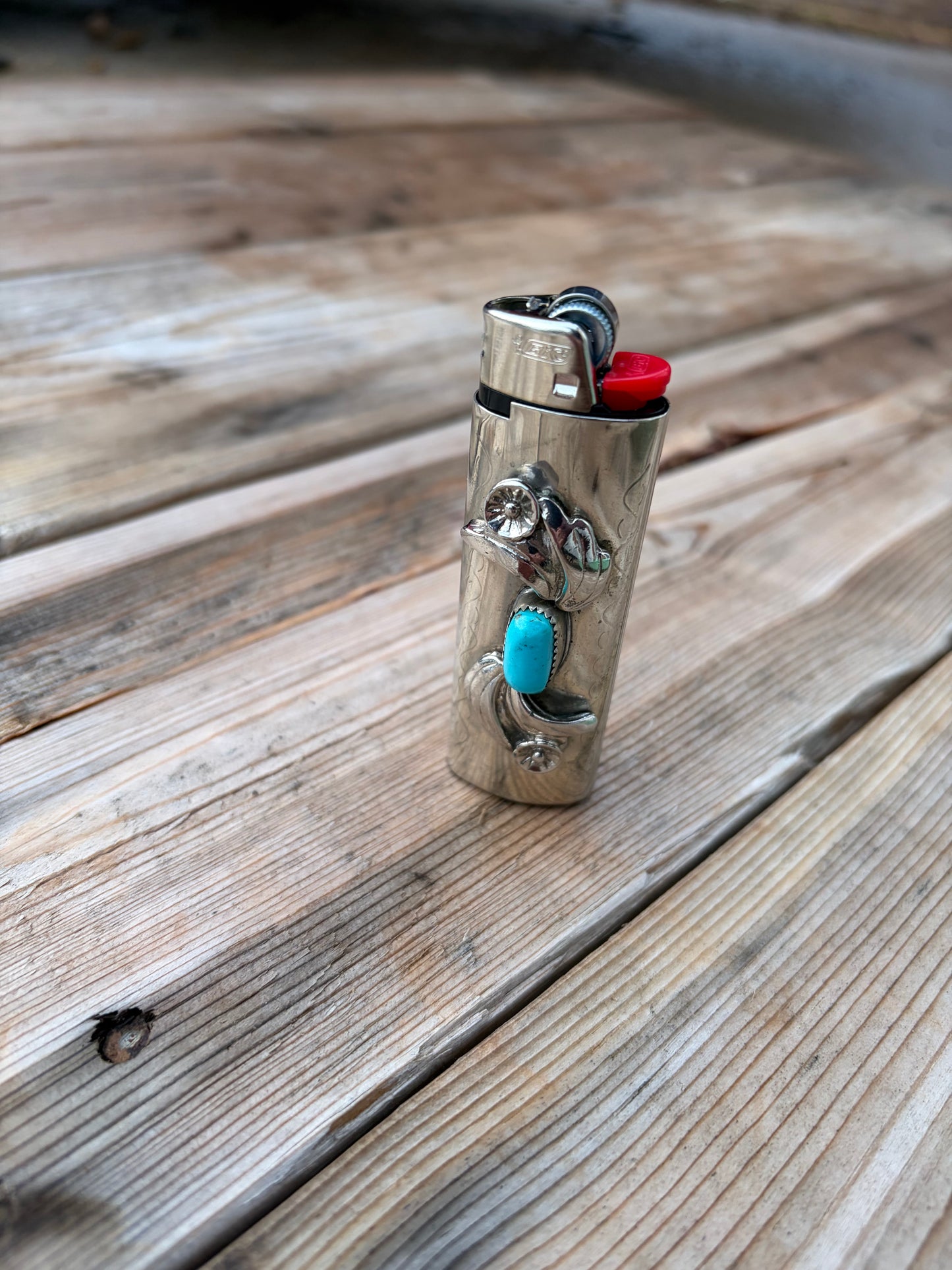 Turquoise Lighter cover