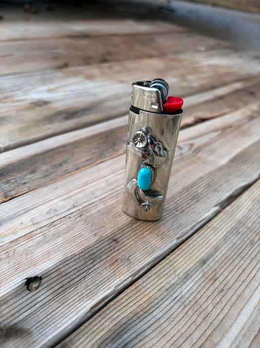 Turquoise Lighter cover