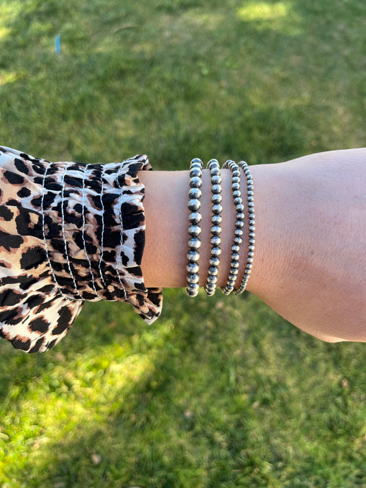 Stretch Navajo Pearl Bracelet