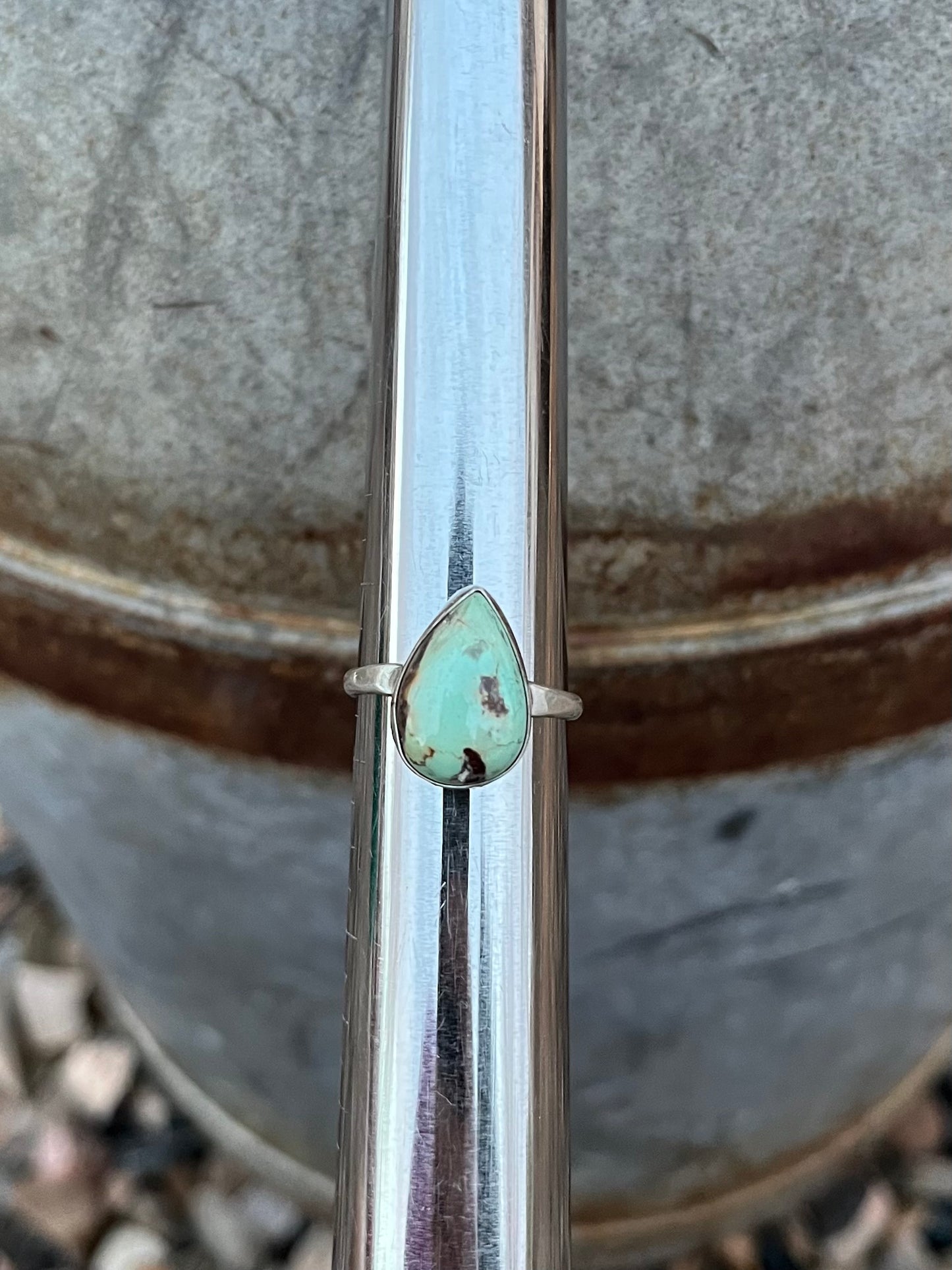 Teardrop Raised Ring