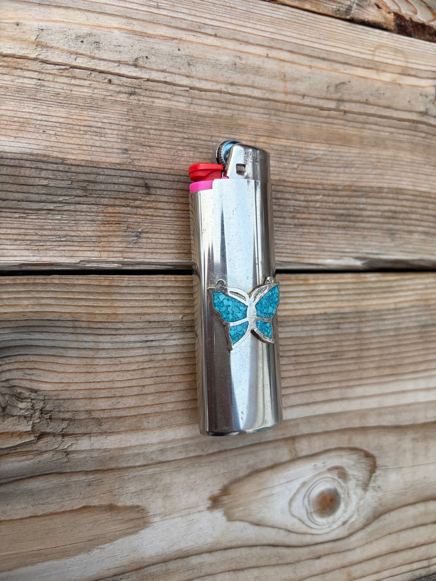 Chip Inlay Lighter Cover