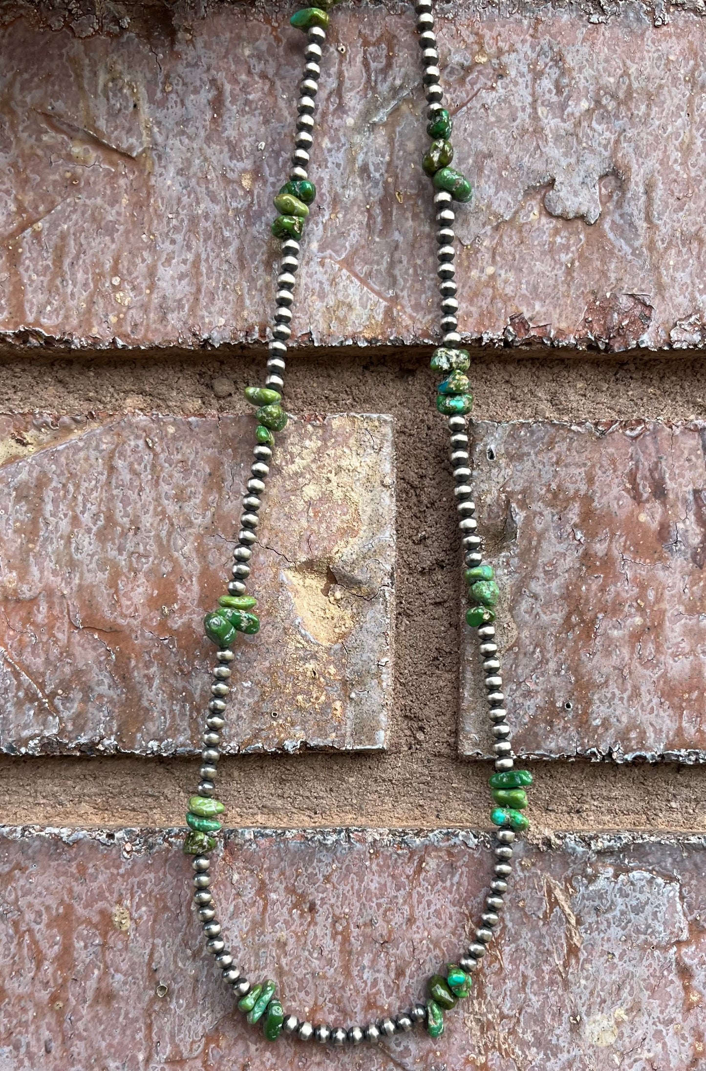 Sonoran Chip and Pearl Necklace