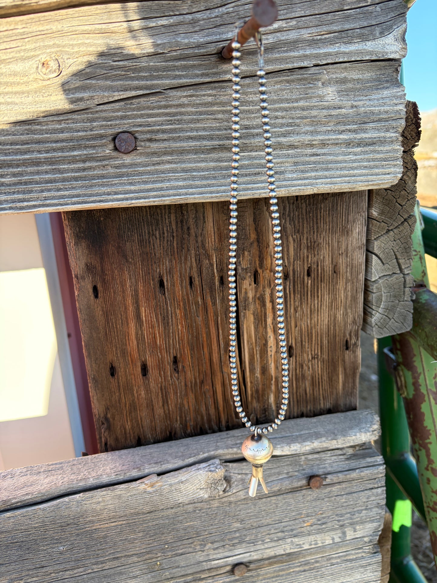 Blossom Pendant and Pearls Set