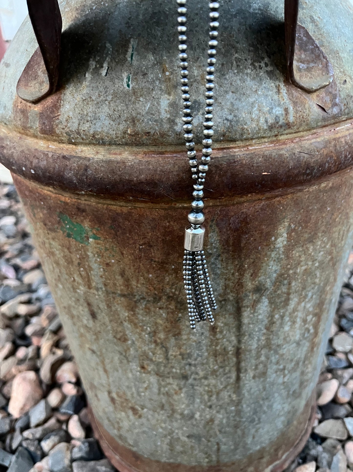Tassel Pearl Necklace