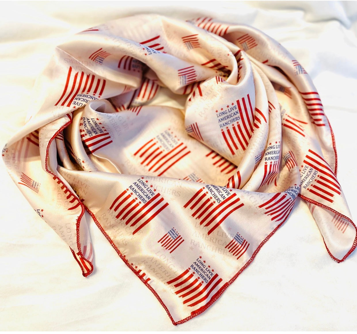Long Live American Ranchers Wild Rag