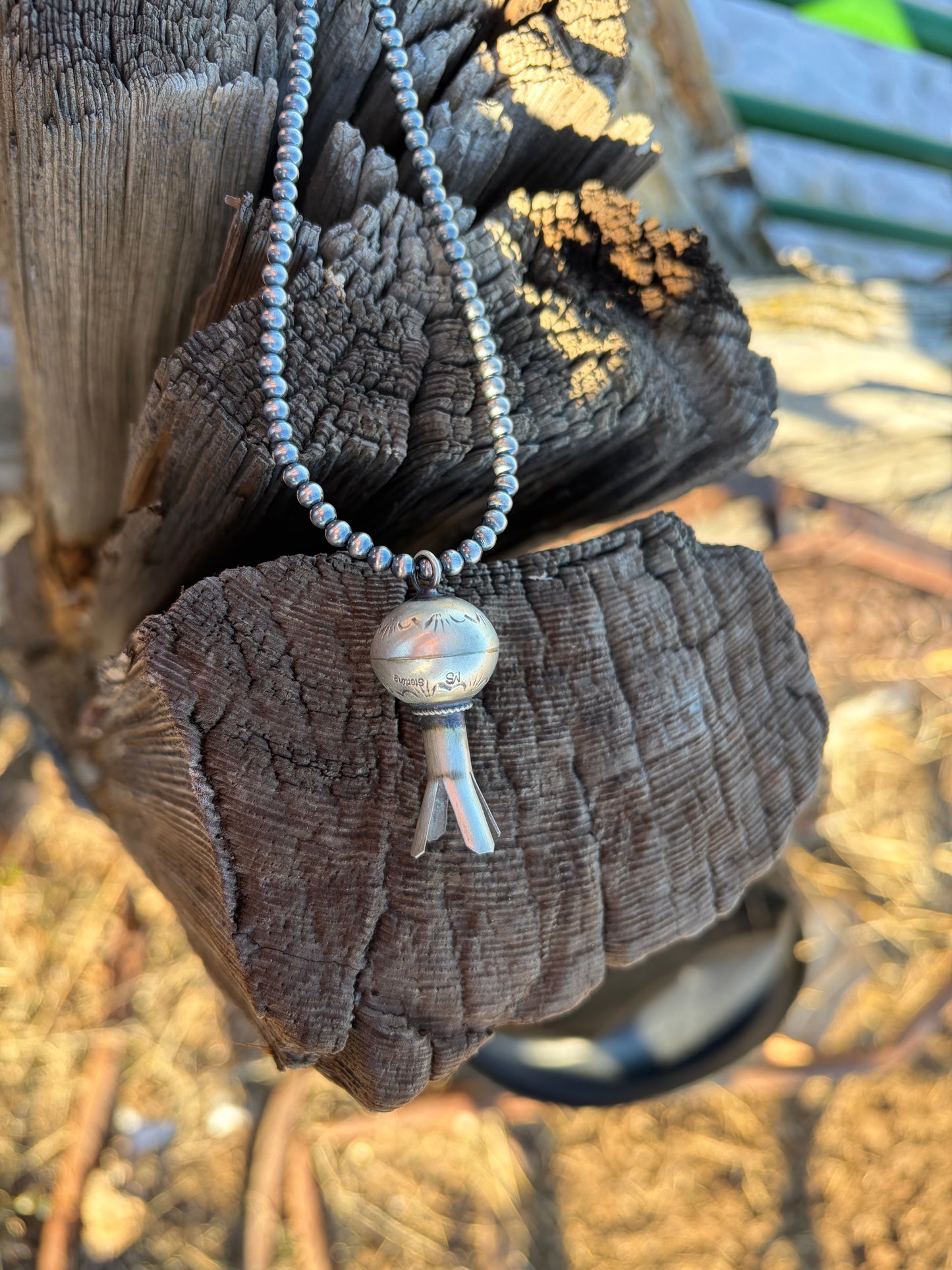 Blossom Pendant and Pearls Set