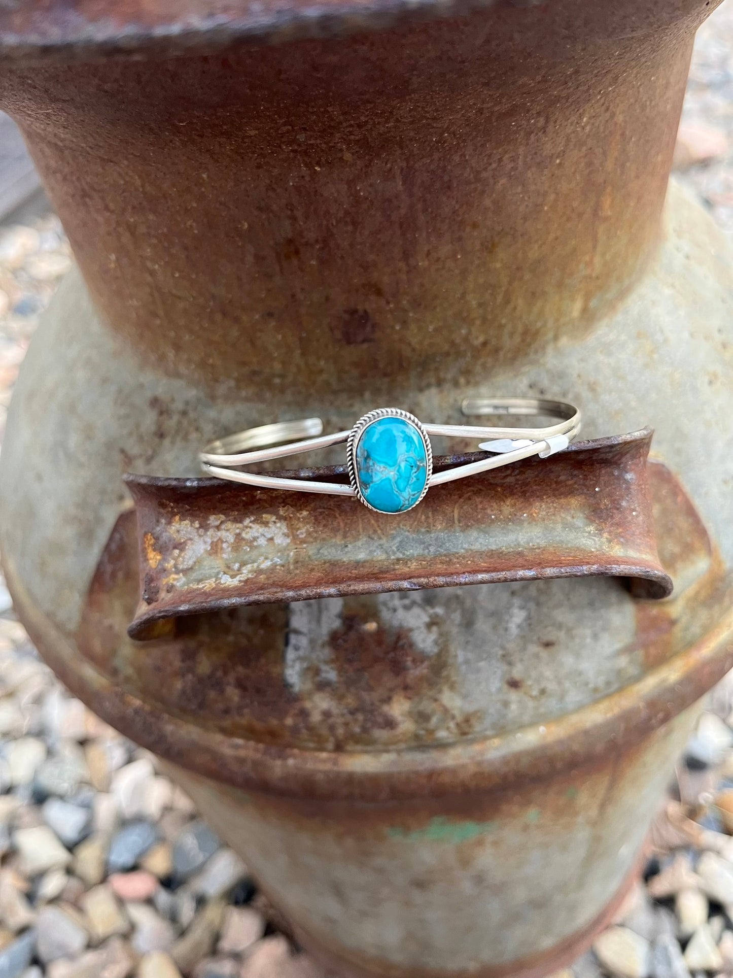 Ocean Ridge Turquoise Cuff