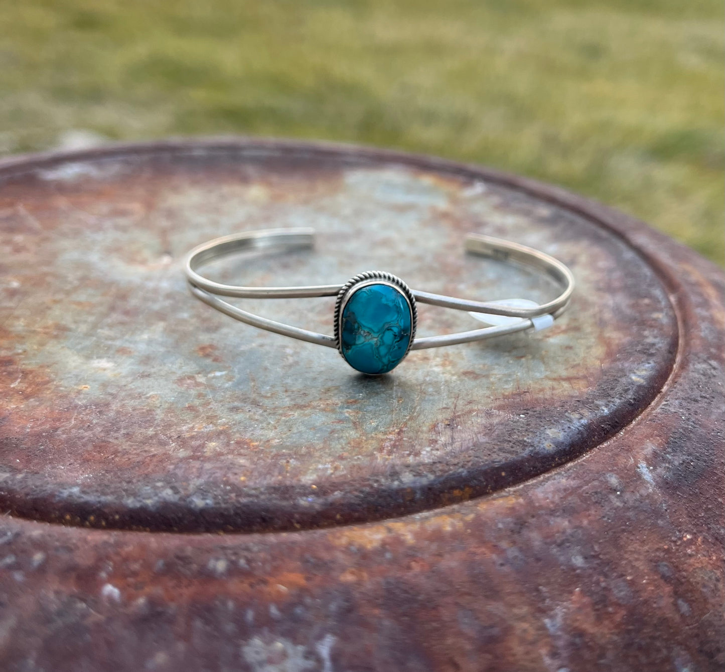 Ocean Ridge Turquoise Cuff