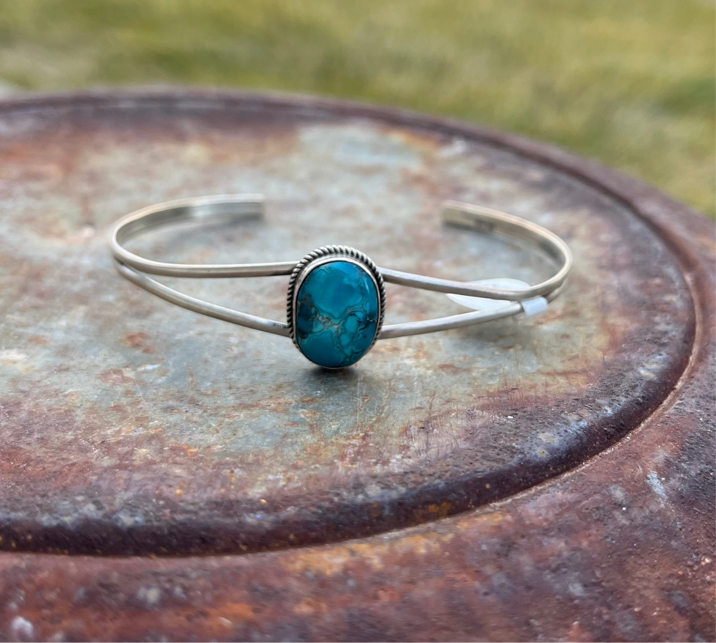 Ocean Ridge Turquoise Cuff